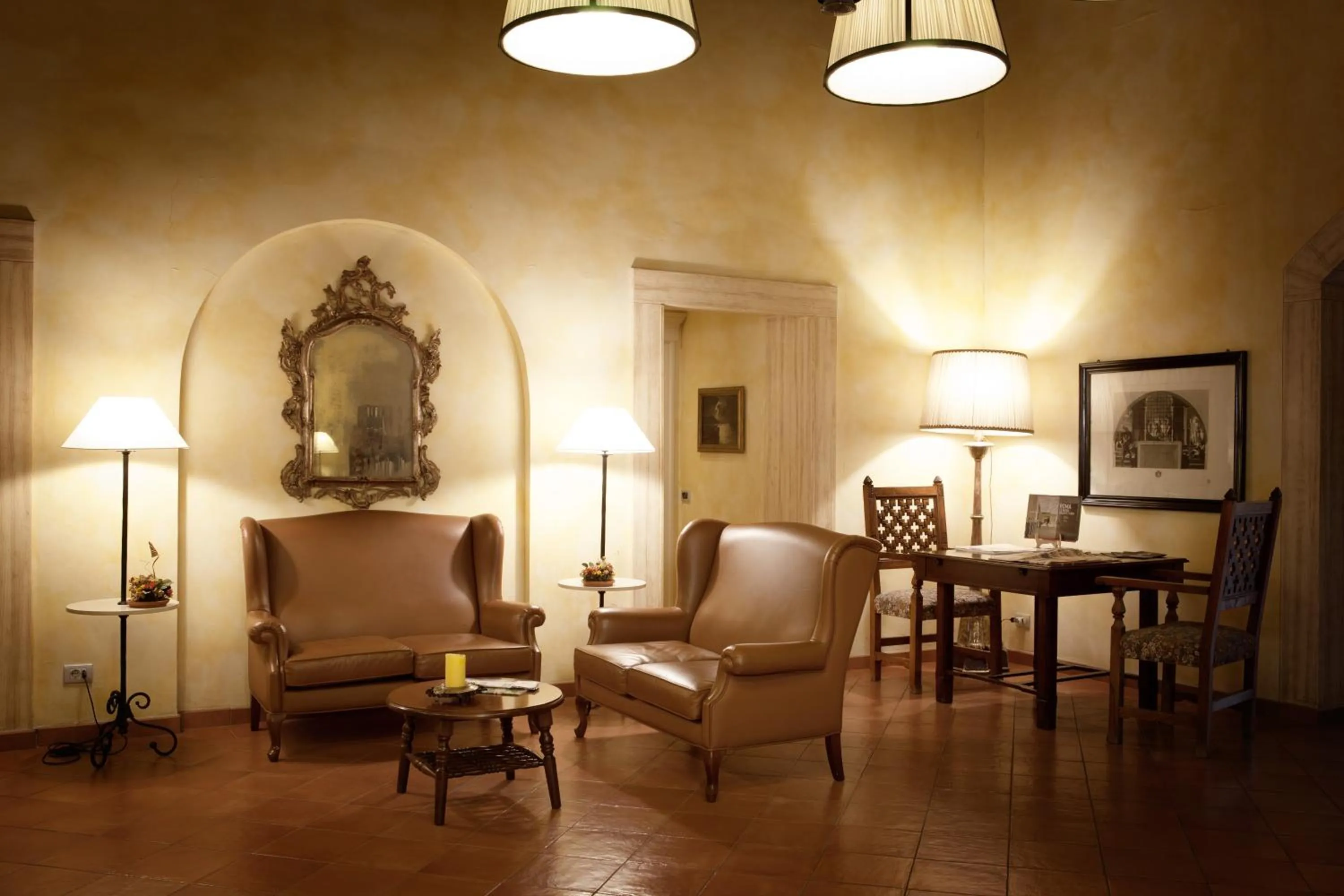 Living room in Hotel Selva Candida