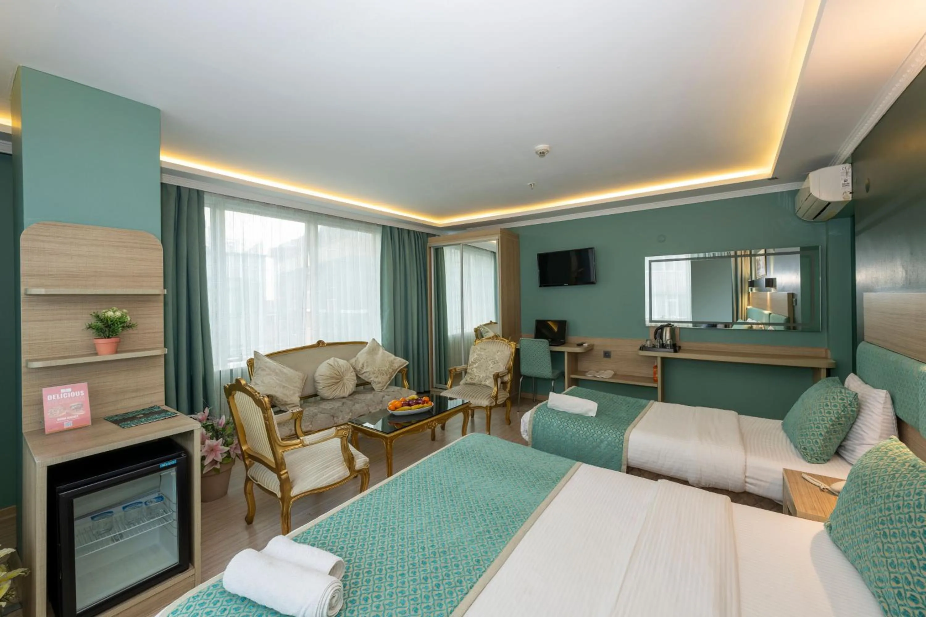 Bed in The Hotel Ottoman City Istanbul