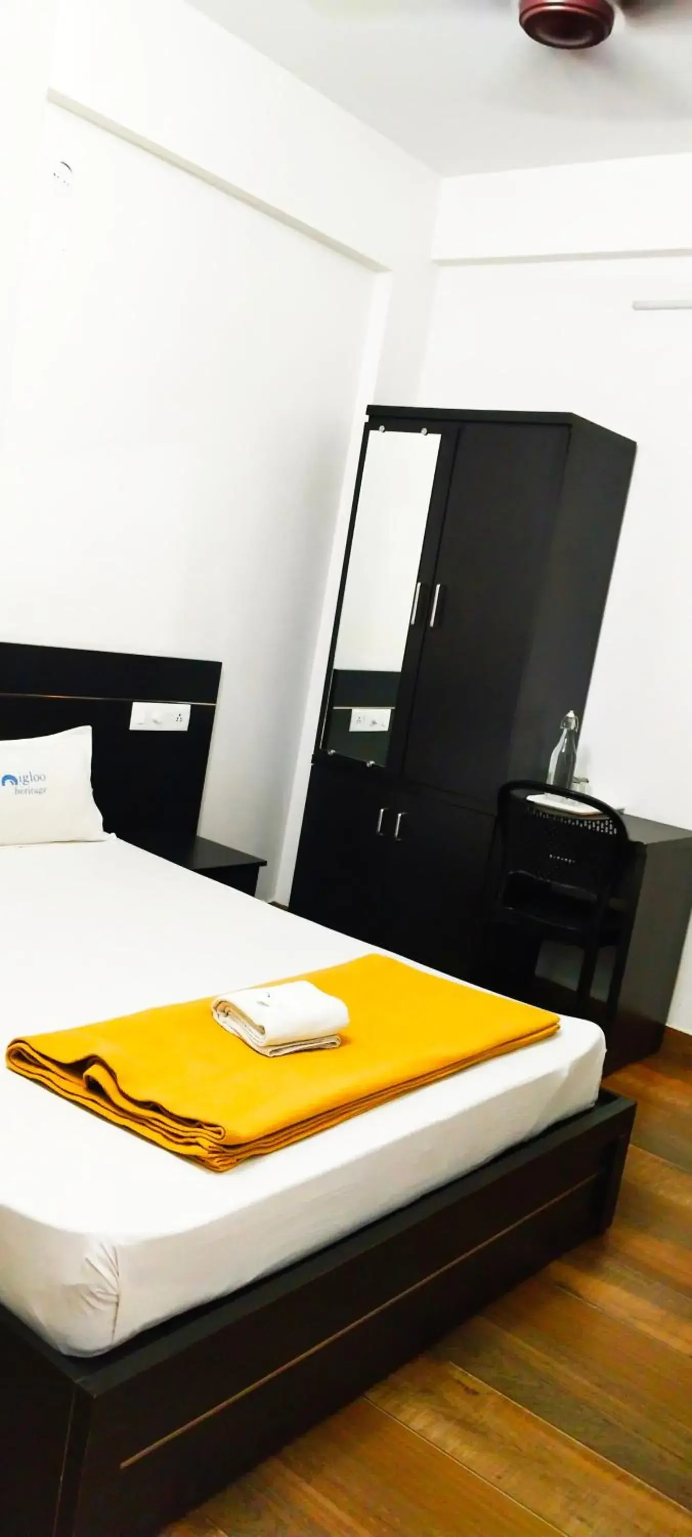 Bed in Igloo Heritage Resorts Bed in Igloo Heritage Resorts