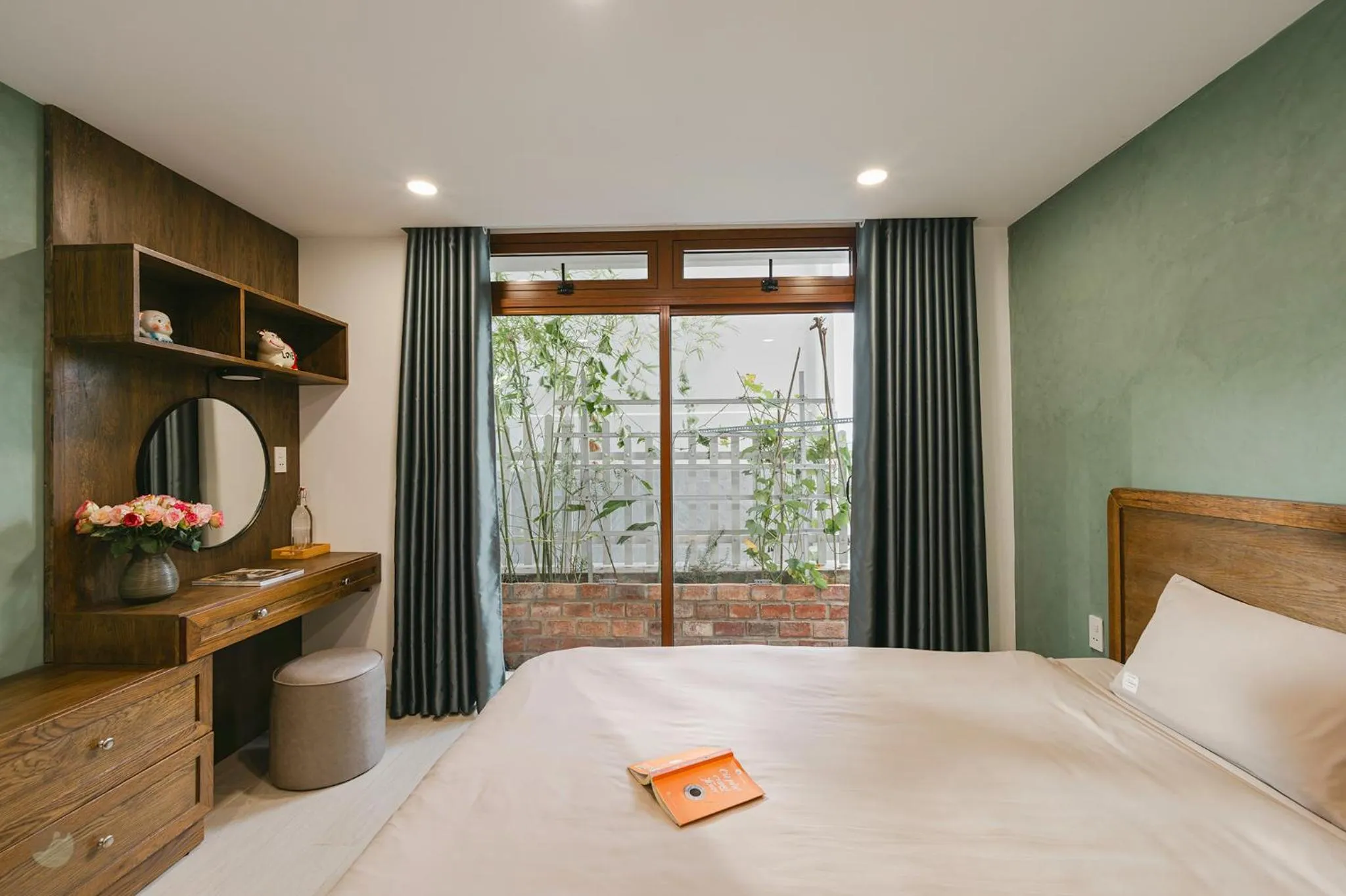 Bedroom, Bed in Miền Sương Khói - Home & Café