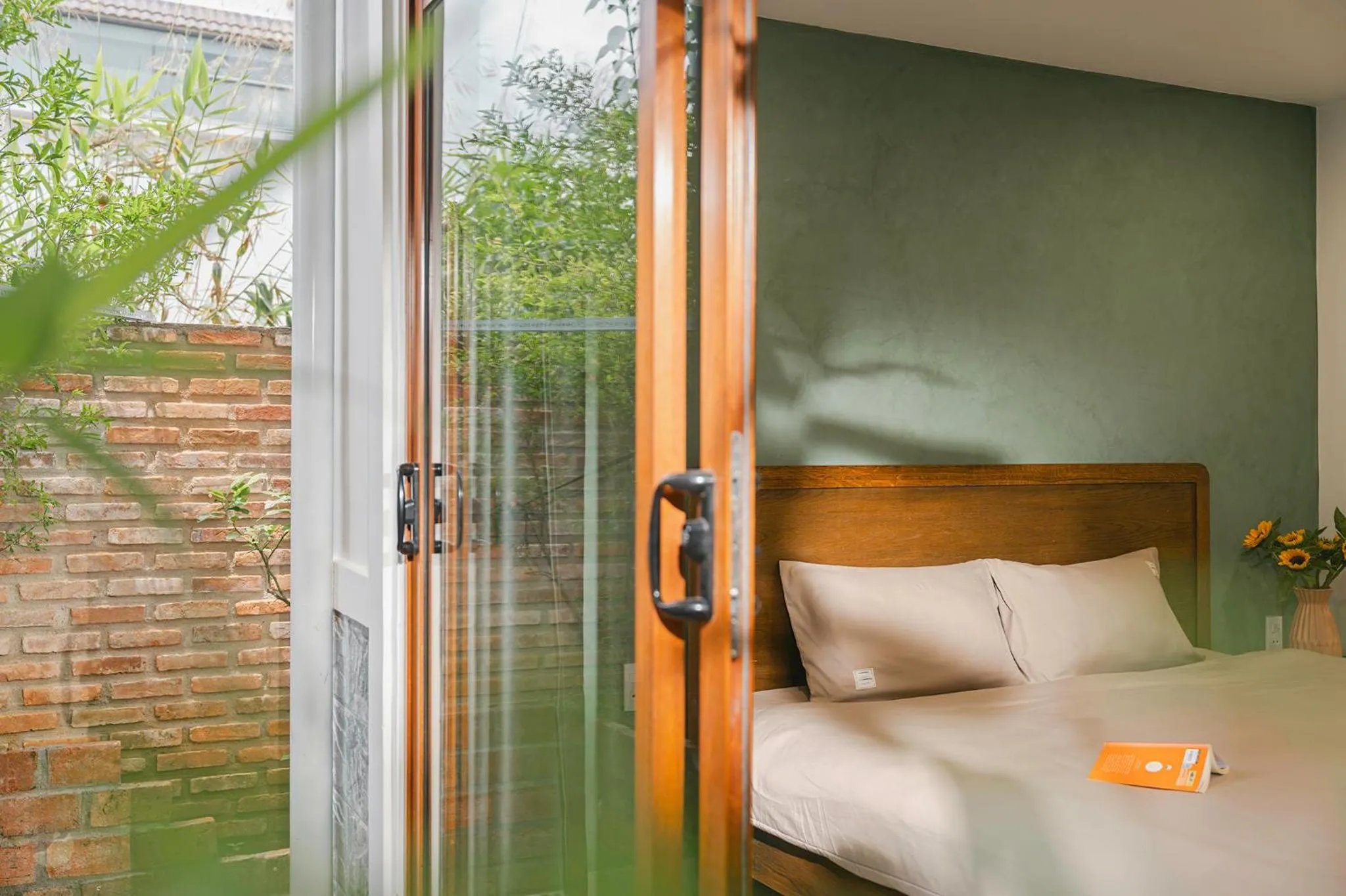 Bedroom, Bed in Miền Sương Khói - Home & Café