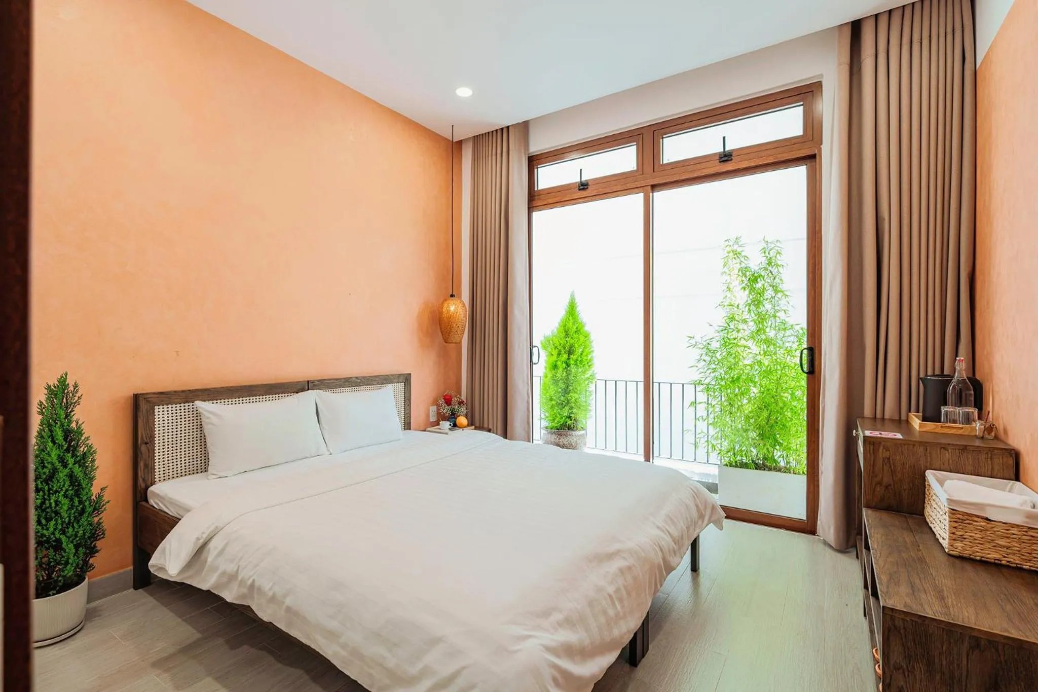Bed in Miền Sương Khói - Home & Café
