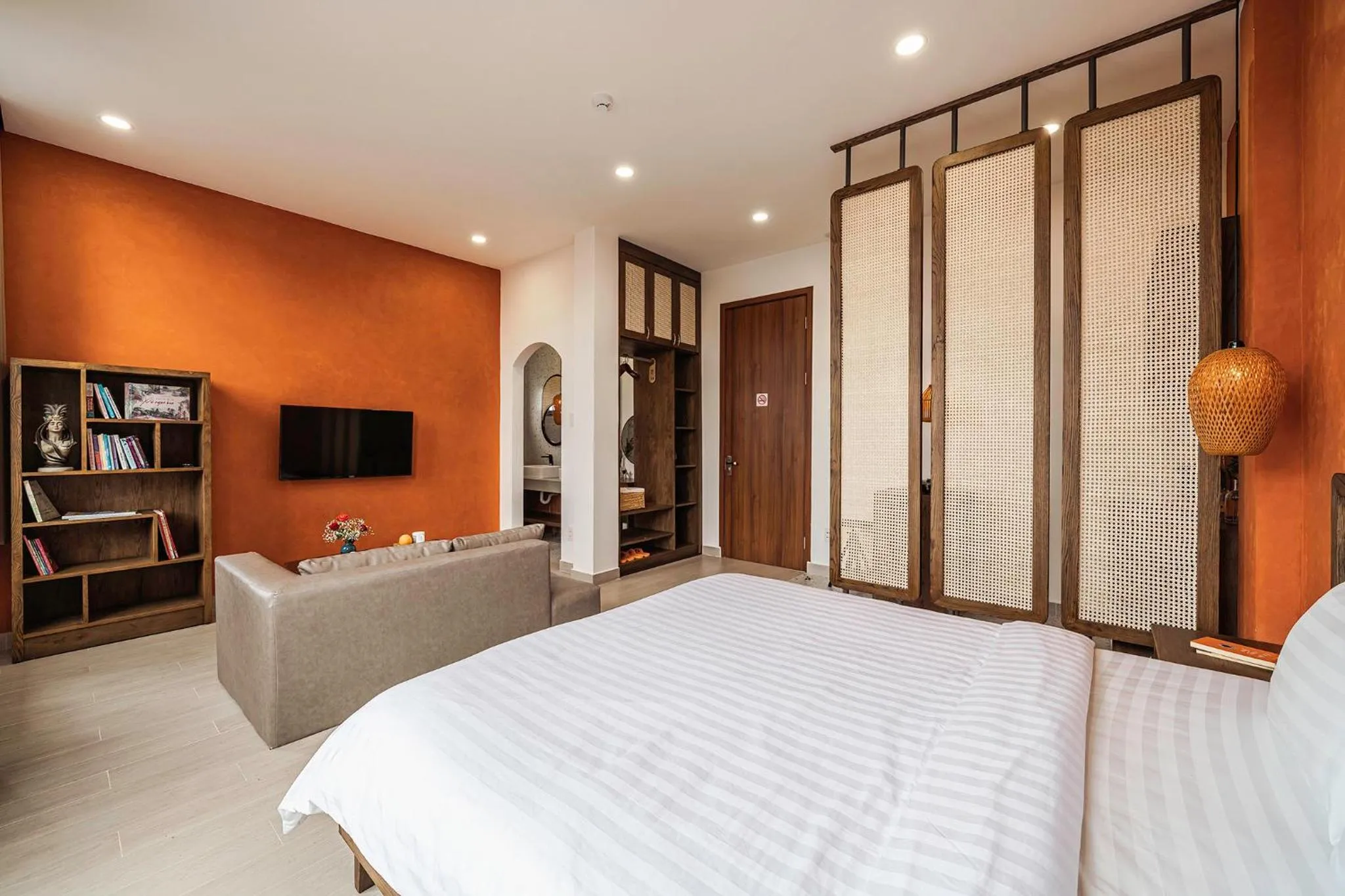 Bed in Miền Sương Khói - Home & Café