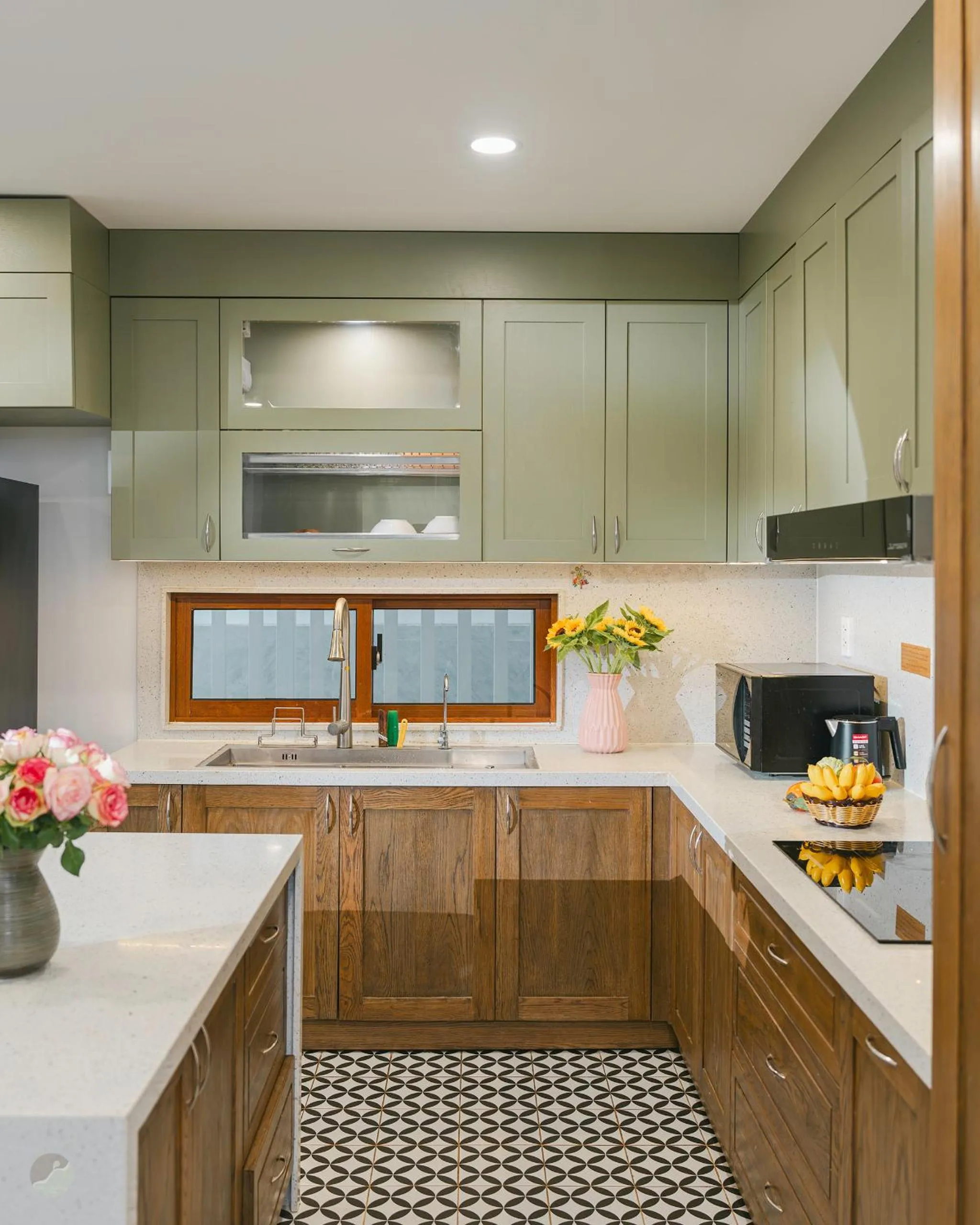 Kitchen or kitchenette in Miền Sương Khói - Home & Café