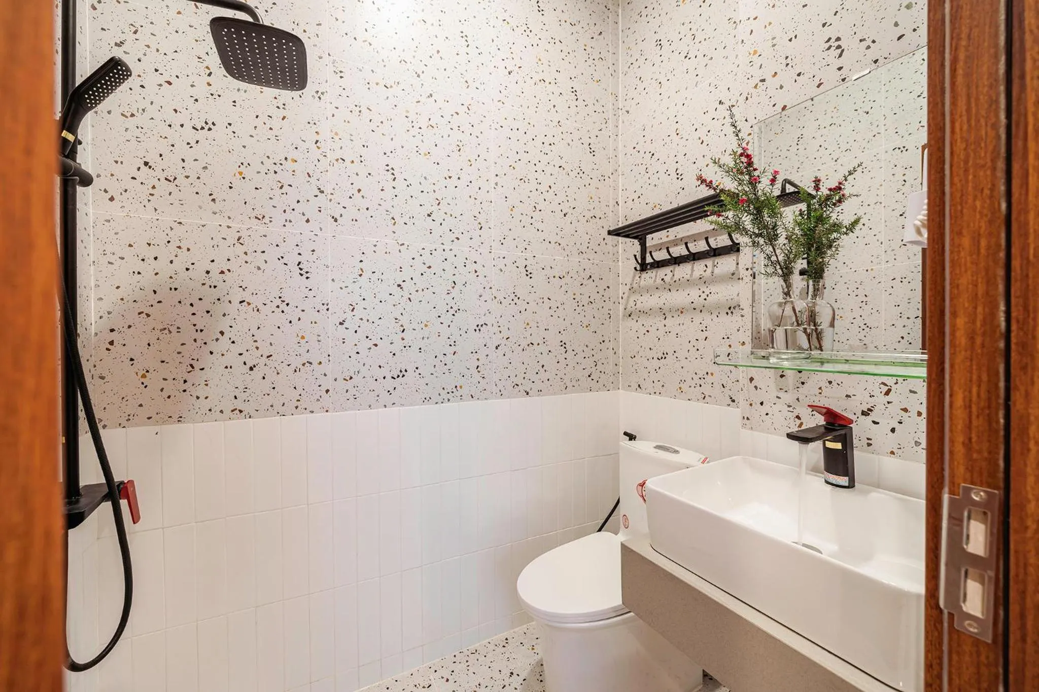 Bathroom in Miền Sương Khói - Home & Café