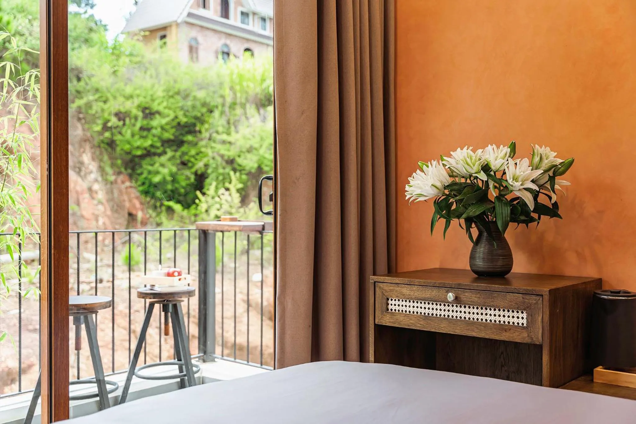 Balcony/Terrace in Miền Sương Khói - Home & Café