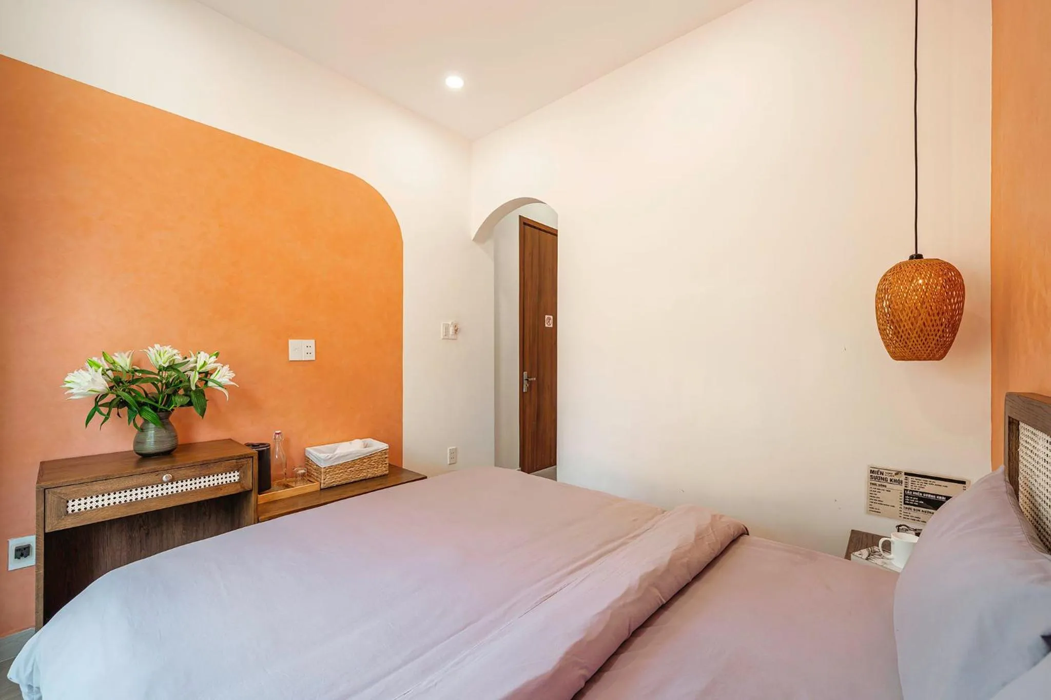 Bed in Miền Sương Khói - Home & Café