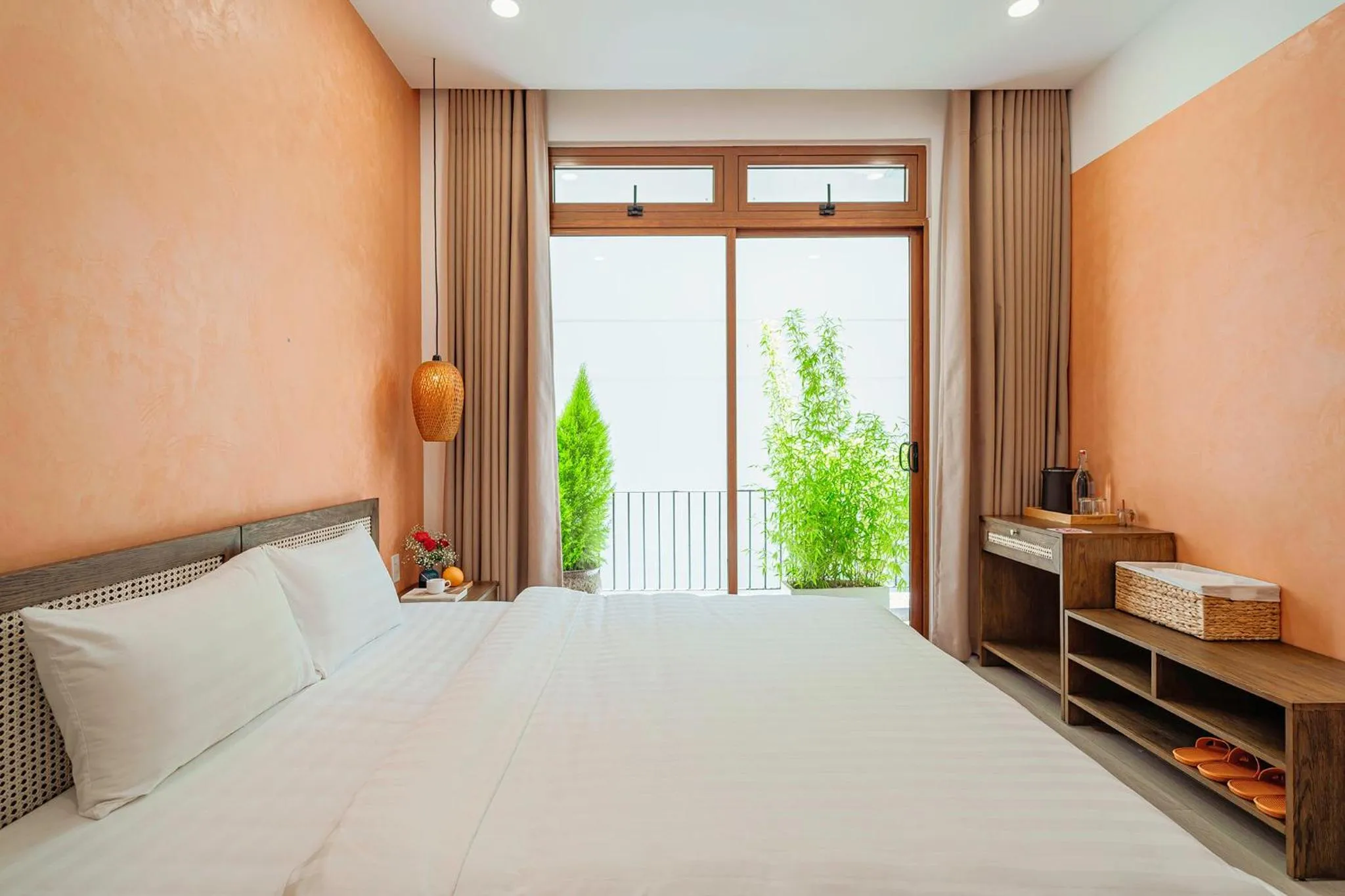 Bed in Miền Sương Khói - Home & Café