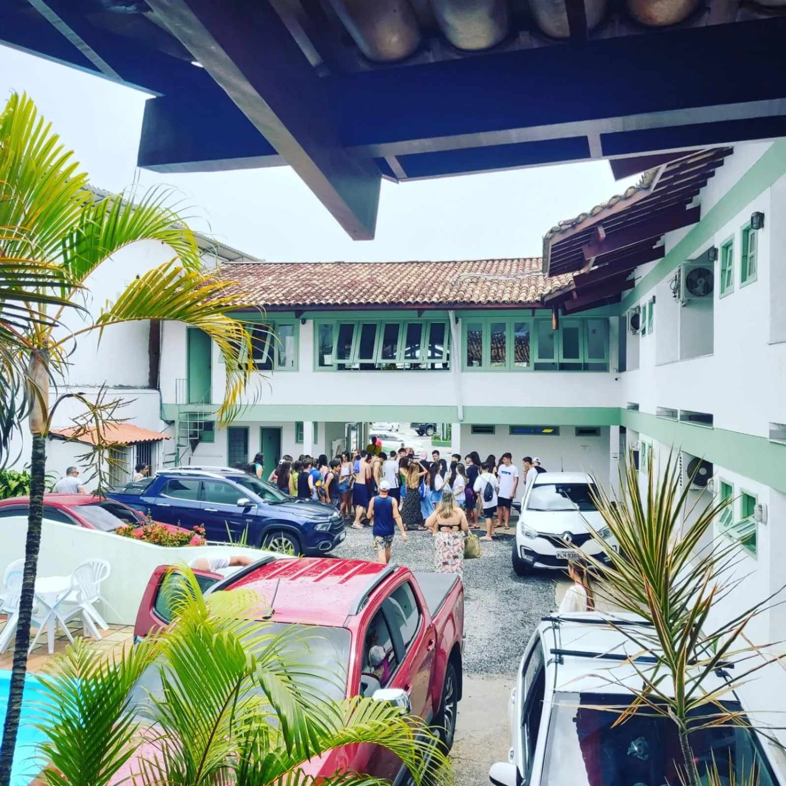 group of guests in Hotel Porto Verde -JG