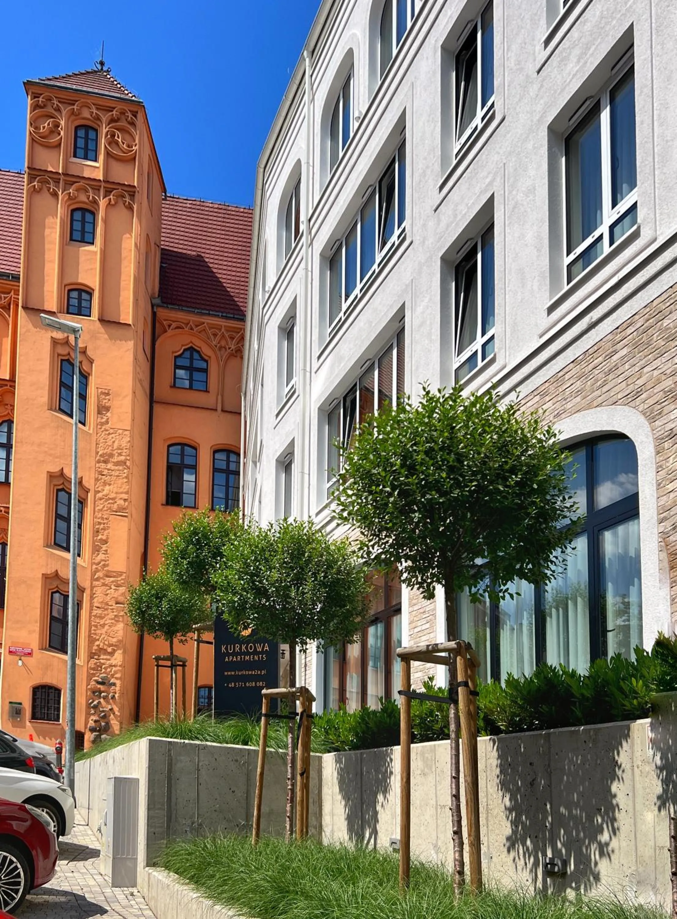 Property building in Kurkowa Apartments