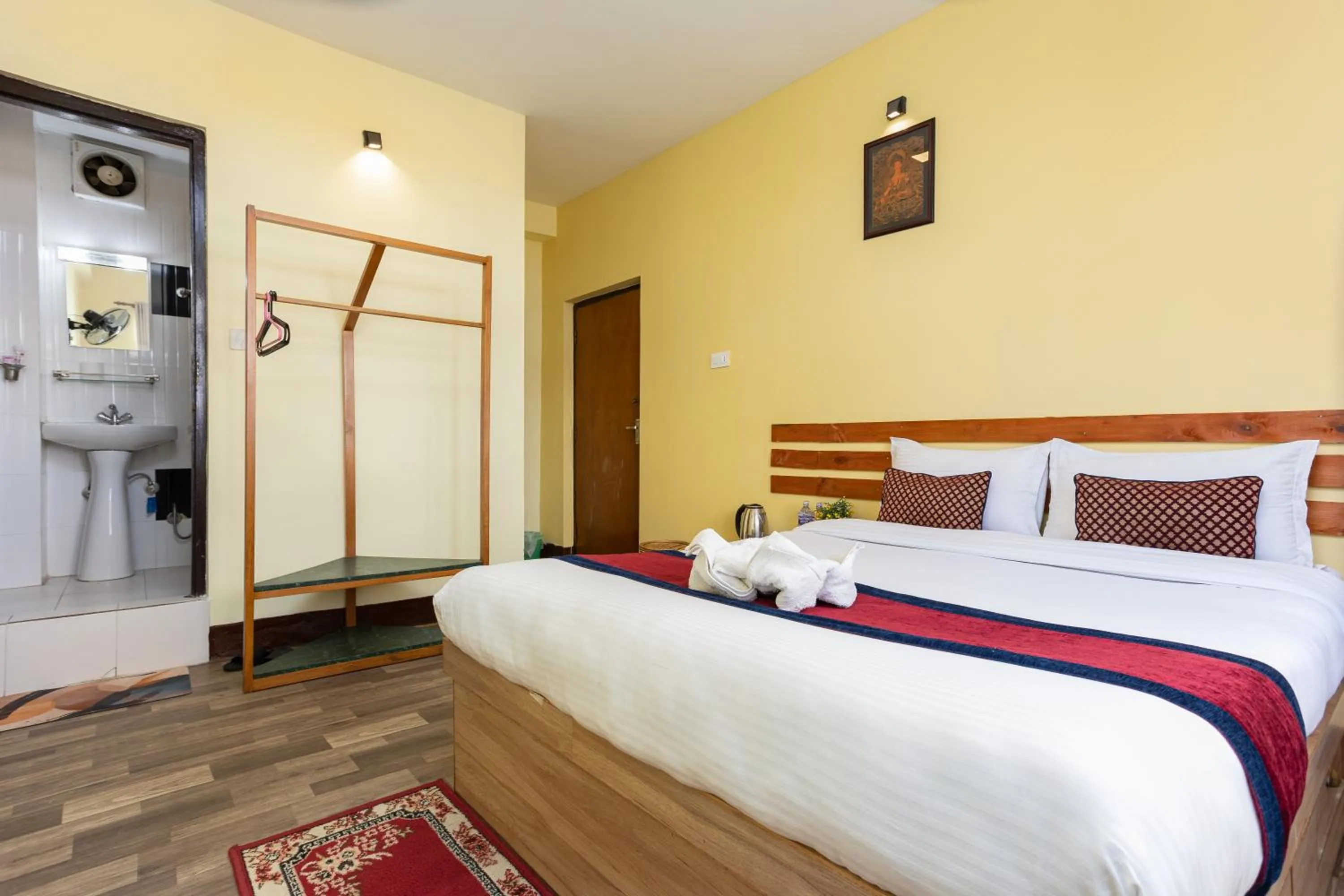Photo of the whole room, Bed in Thamel Hotel & Spa