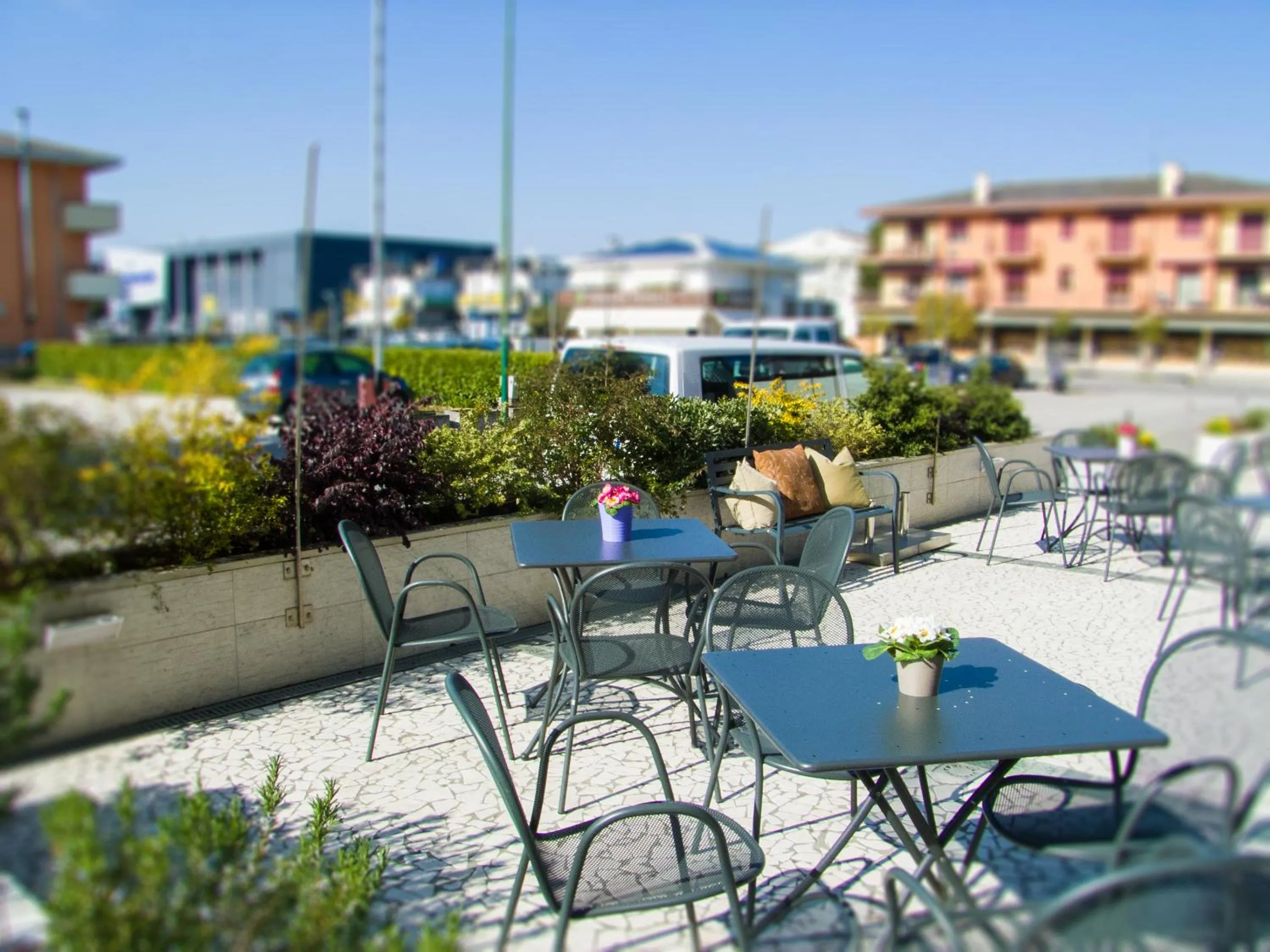 Property building in Hotel Ambra