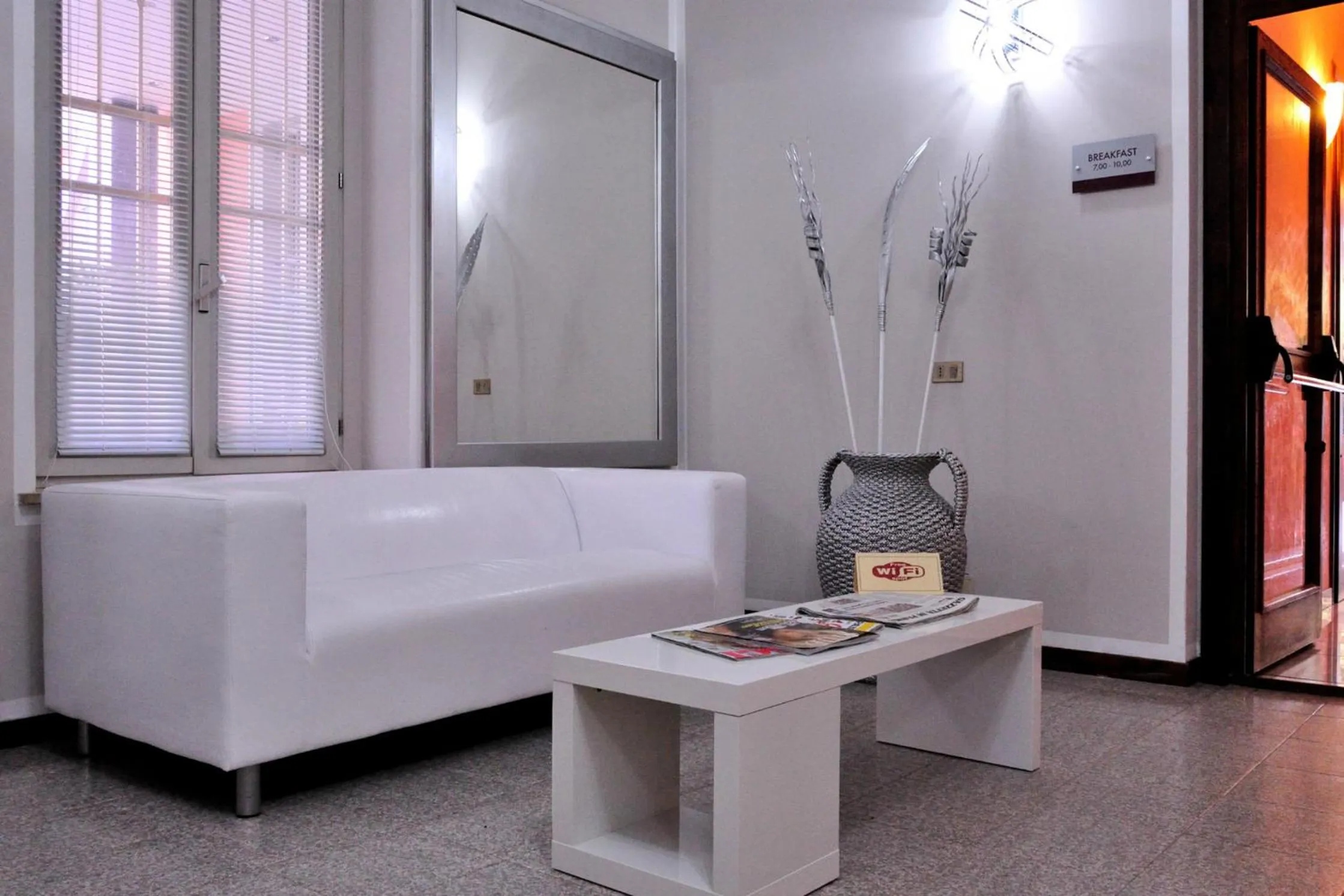 Lobby or reception in Hotel Villa Molinari