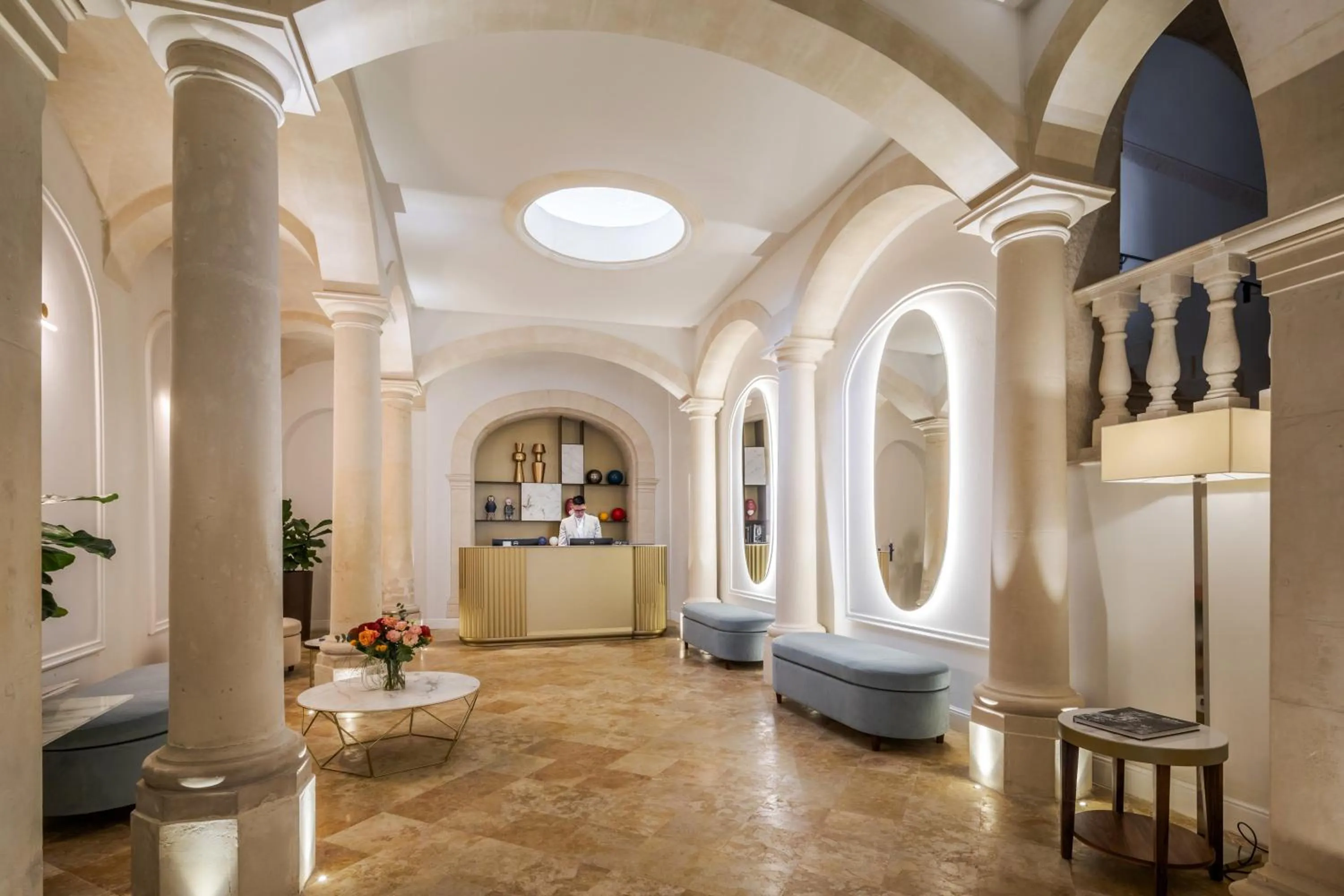 Lobby or reception in Palazzo Artemide - VRetreats