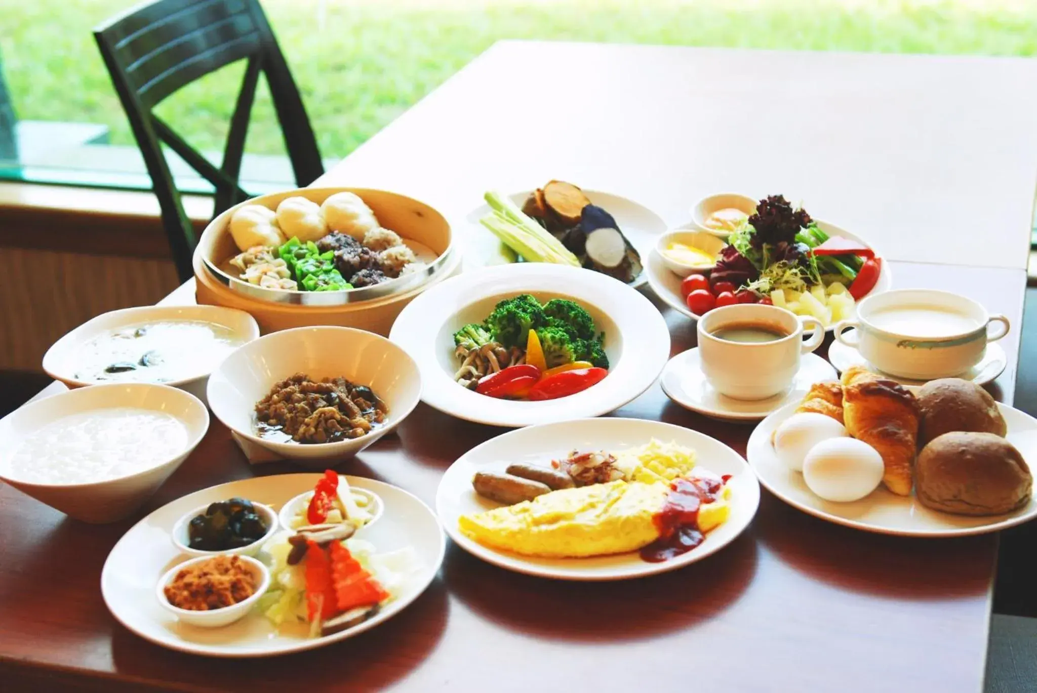 Breakfast in Uni-Resort Mawutu Breakfast in Uni-Resort Mawutu