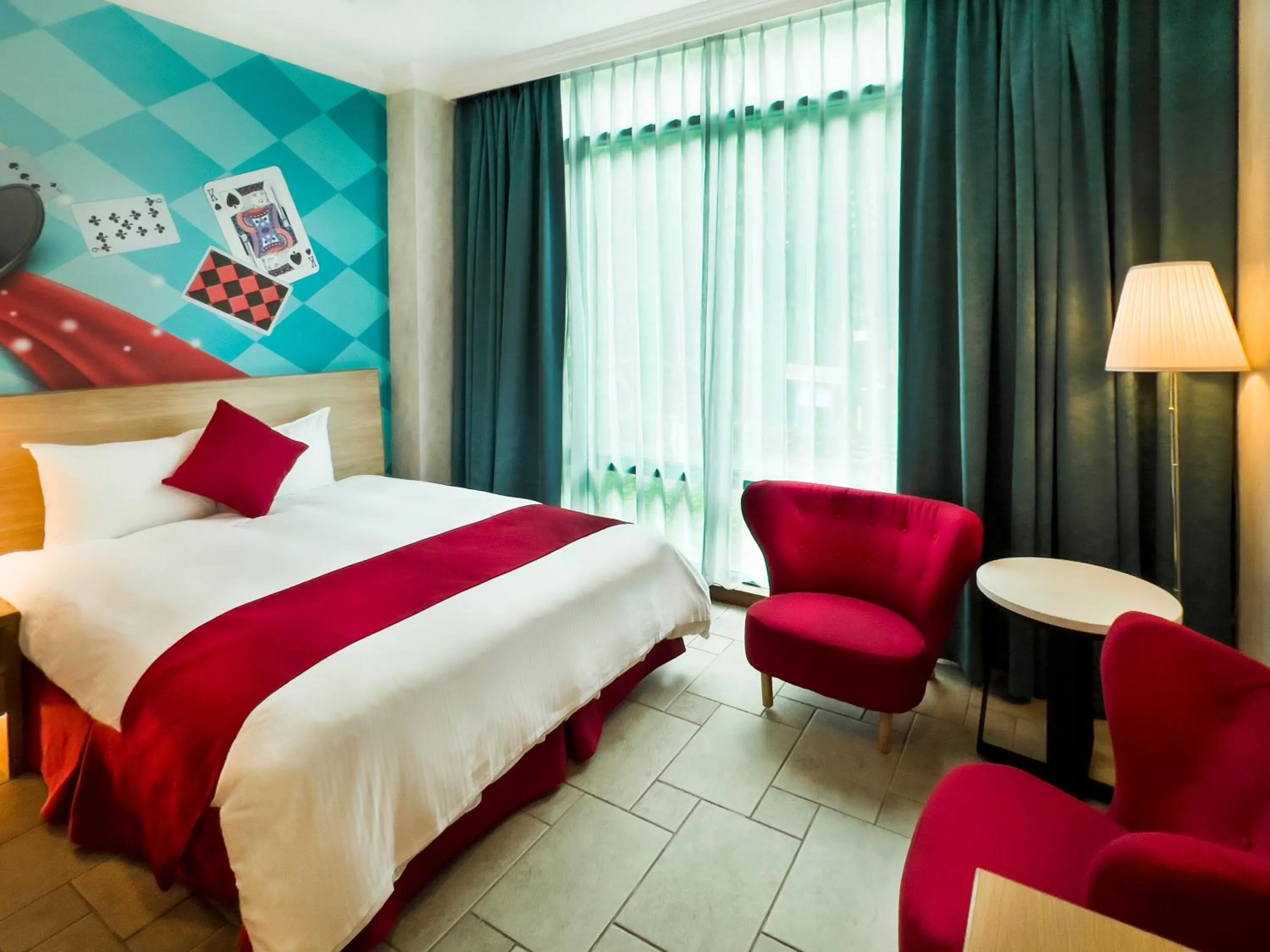 Bed in Uni-Resort Mawutu