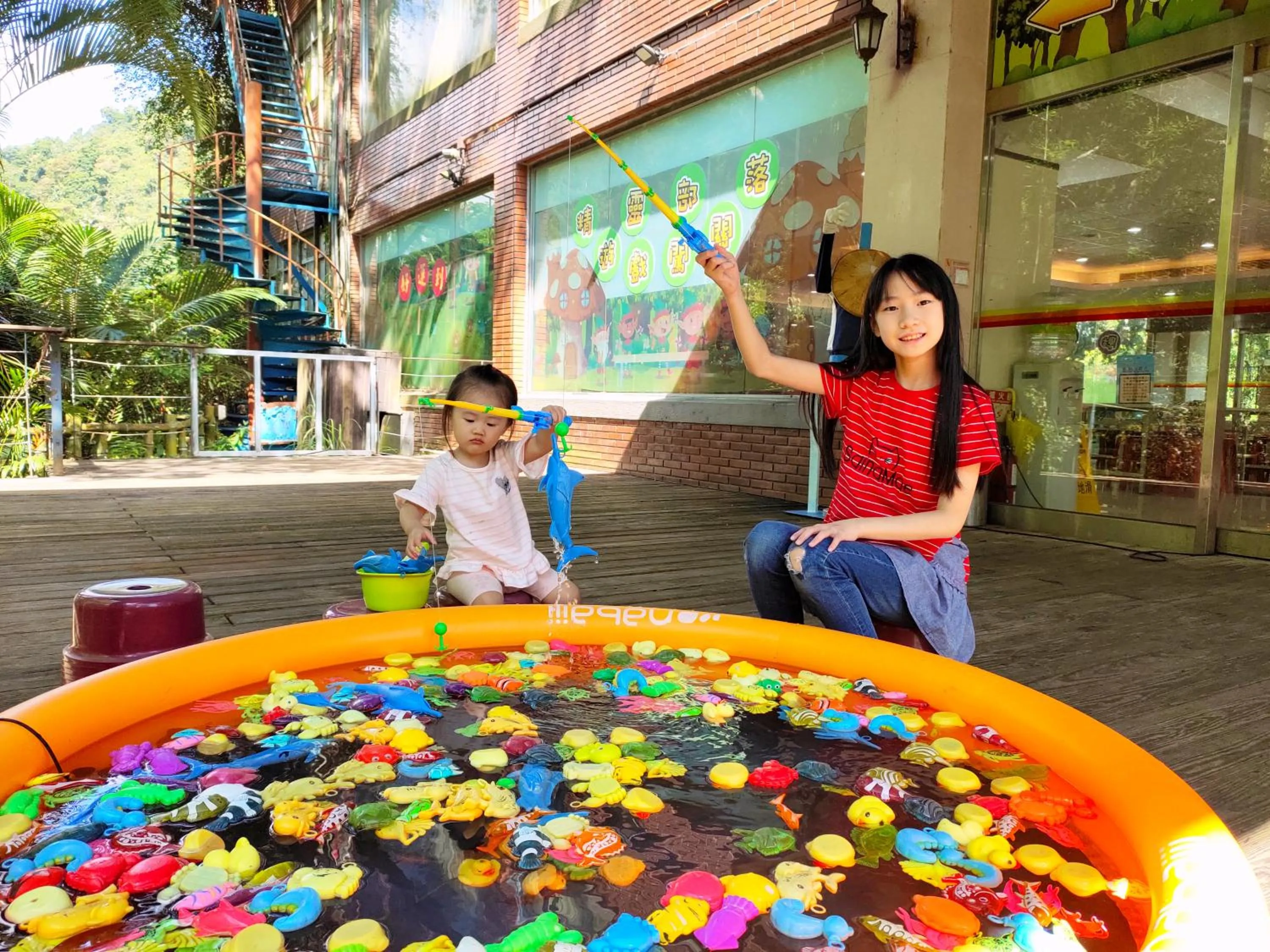 Children play ground in Uni-Resort Mawutu