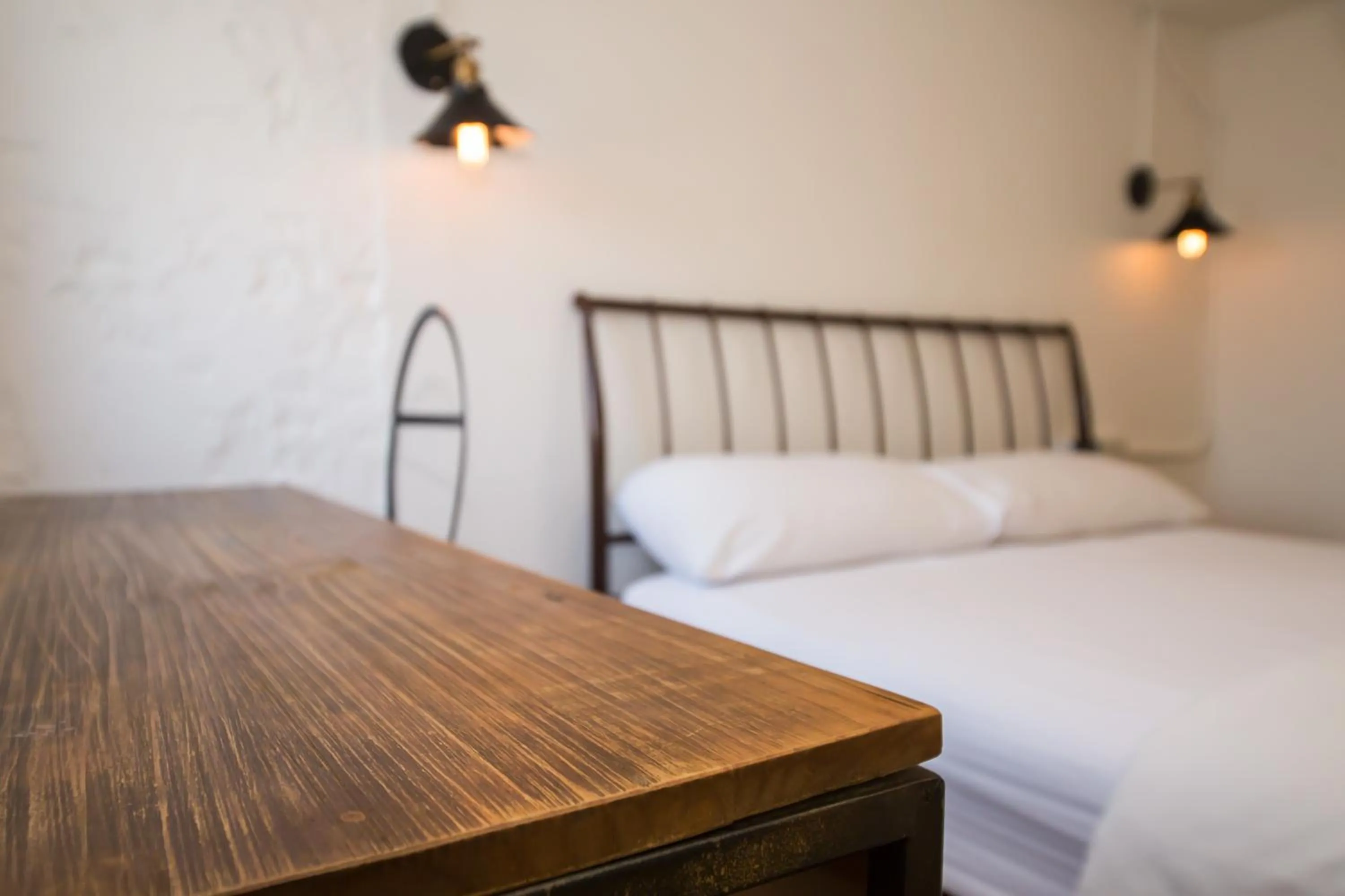 Bed in Mr. Lobster’s Secret Den design hostel