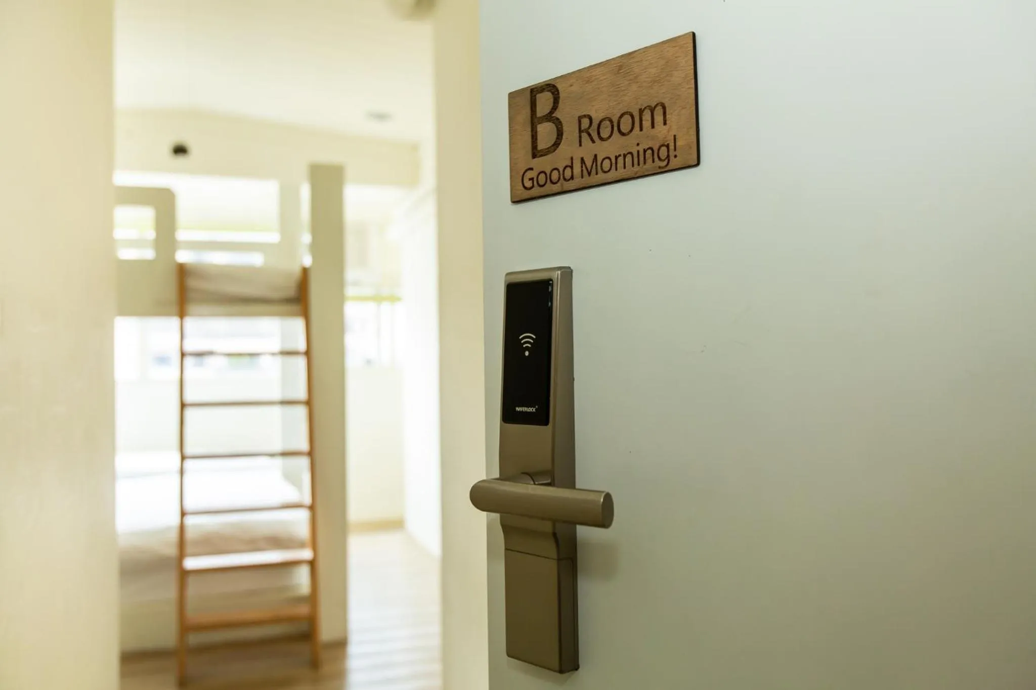 Decorative detail in Mr. Lobster’s Secret Den design hostel