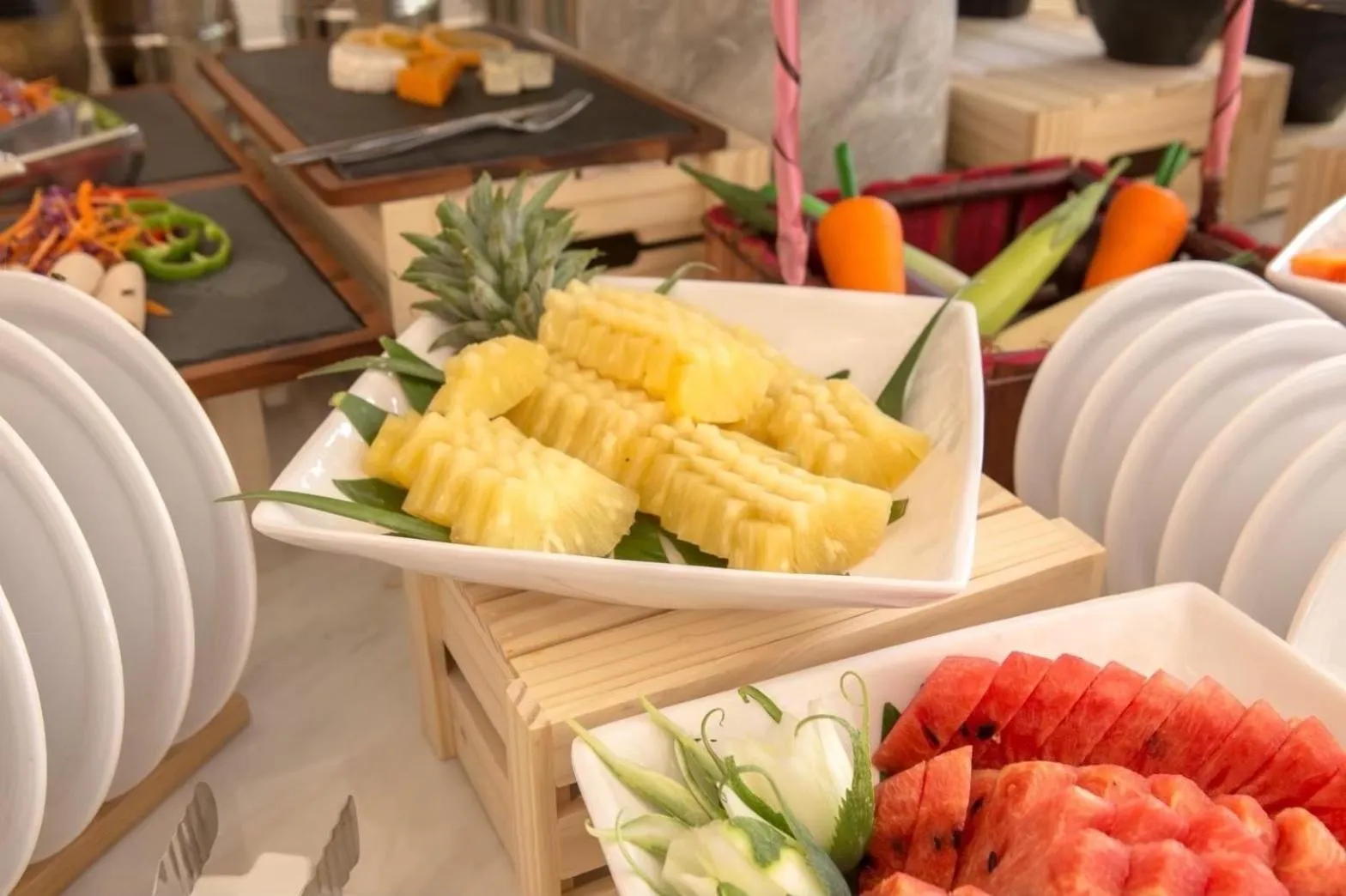 Breakfast in Boutique Paradise Hotel