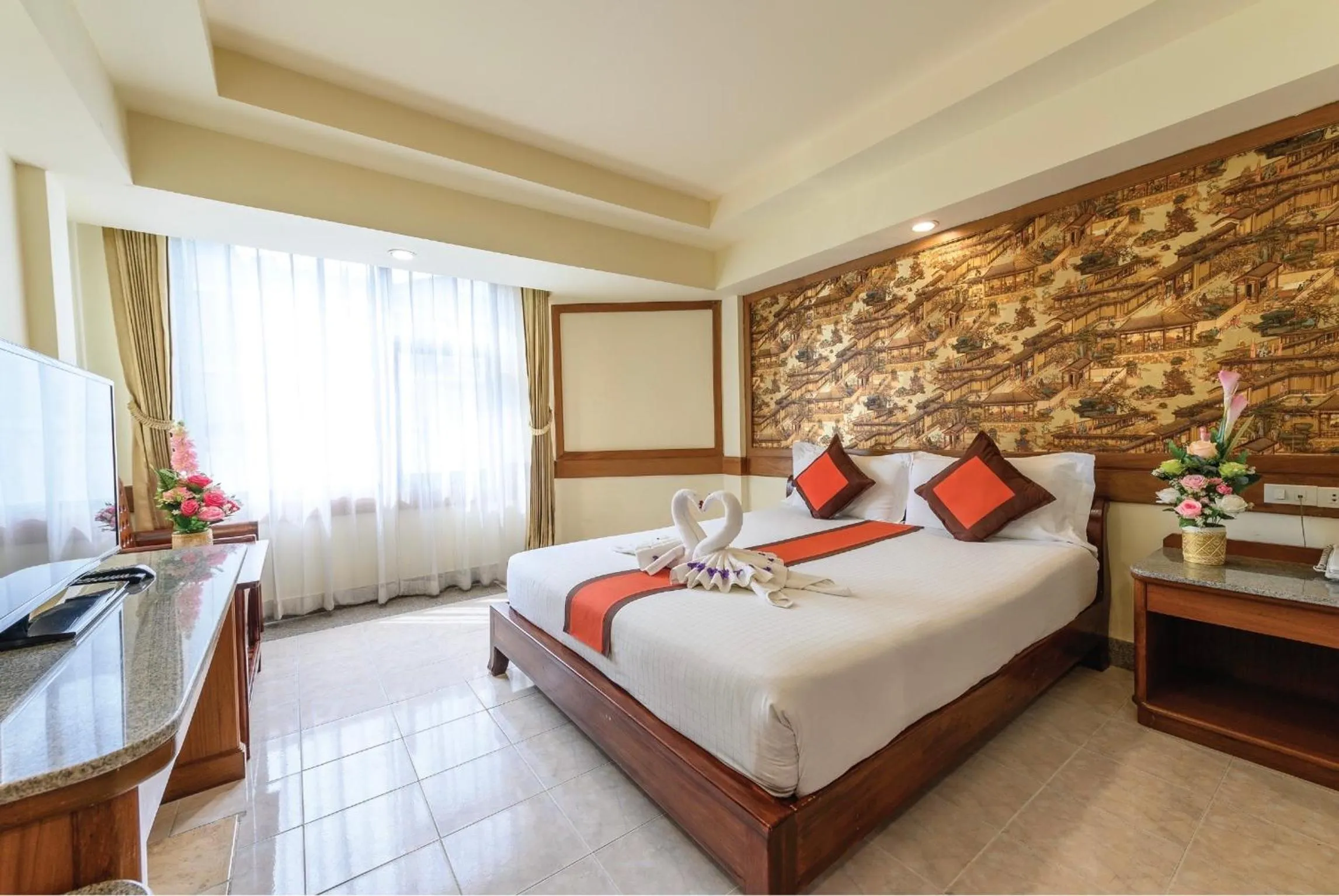 Bedroom, Bed in Boutique Paradise Hotel