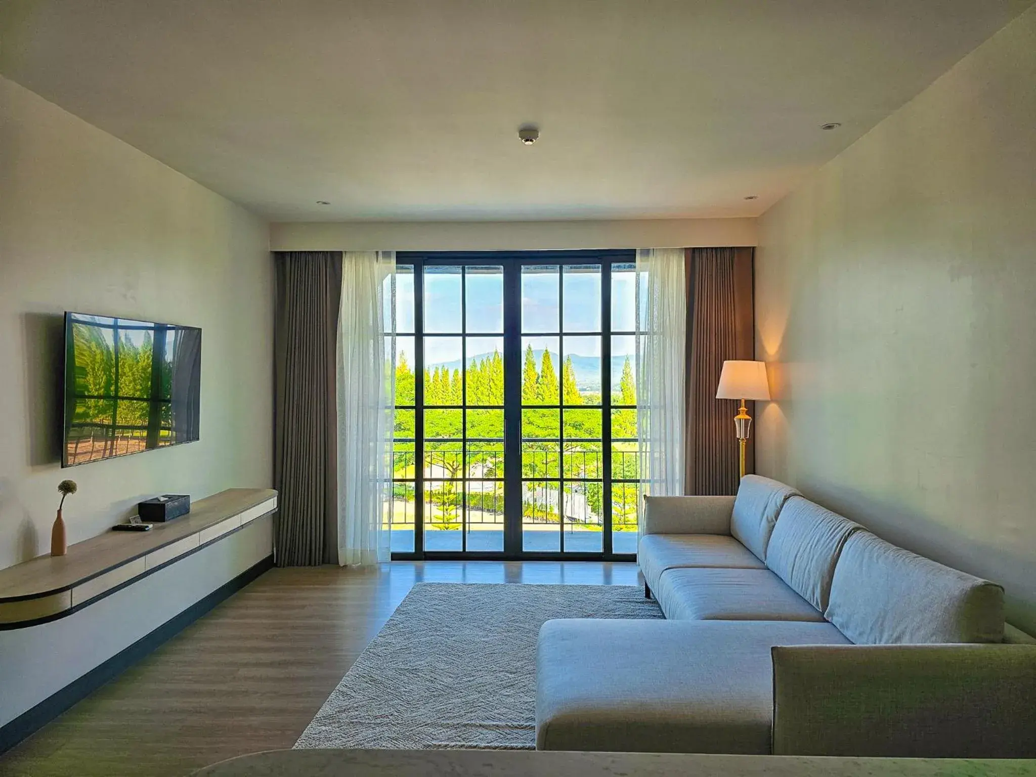 Living room in Estella Khao Yai Living room in Estella Khao Yai