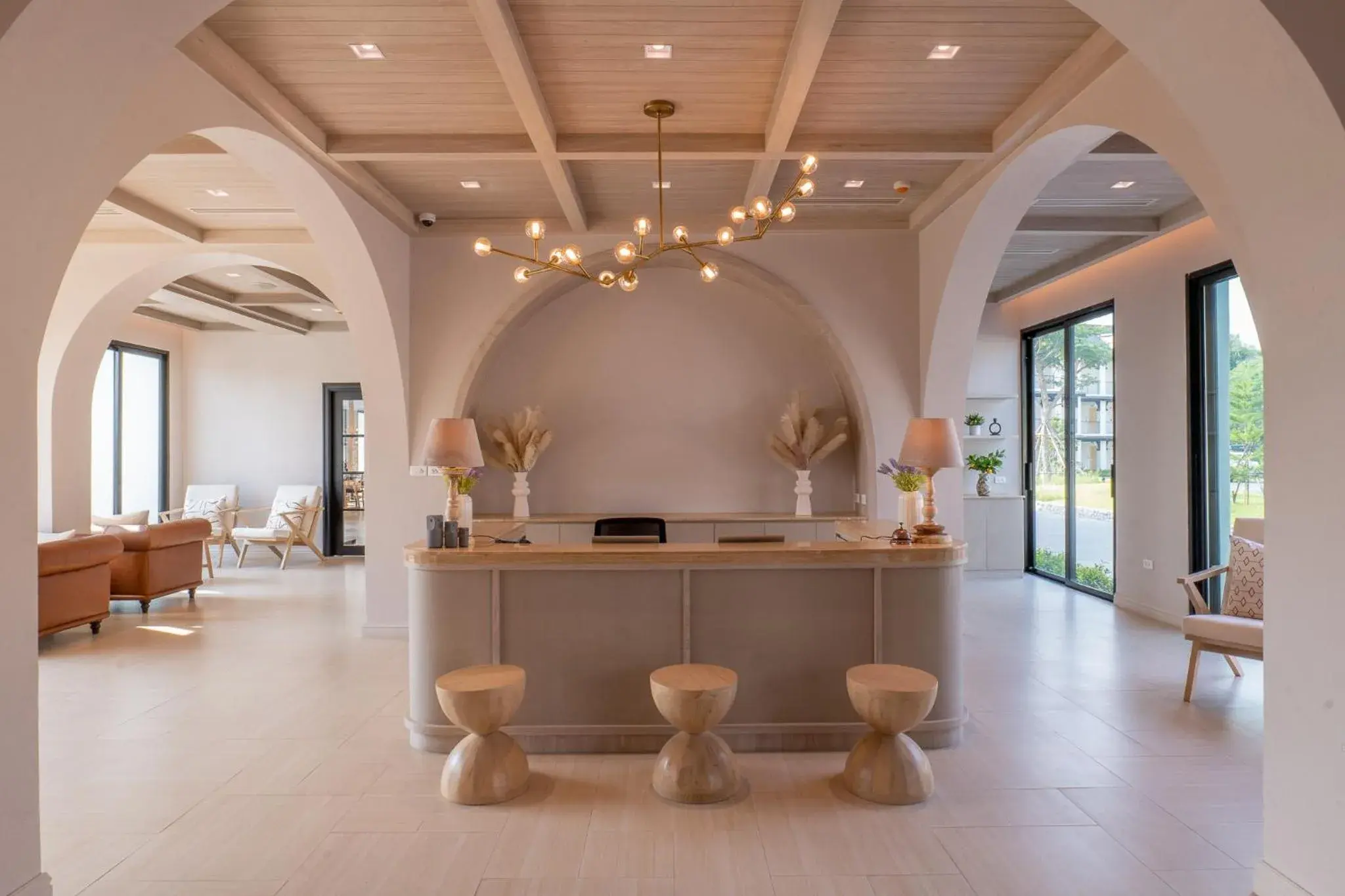 Lobby or reception in Estella Khao Yai Lobby or reception in Estella Khao Yai