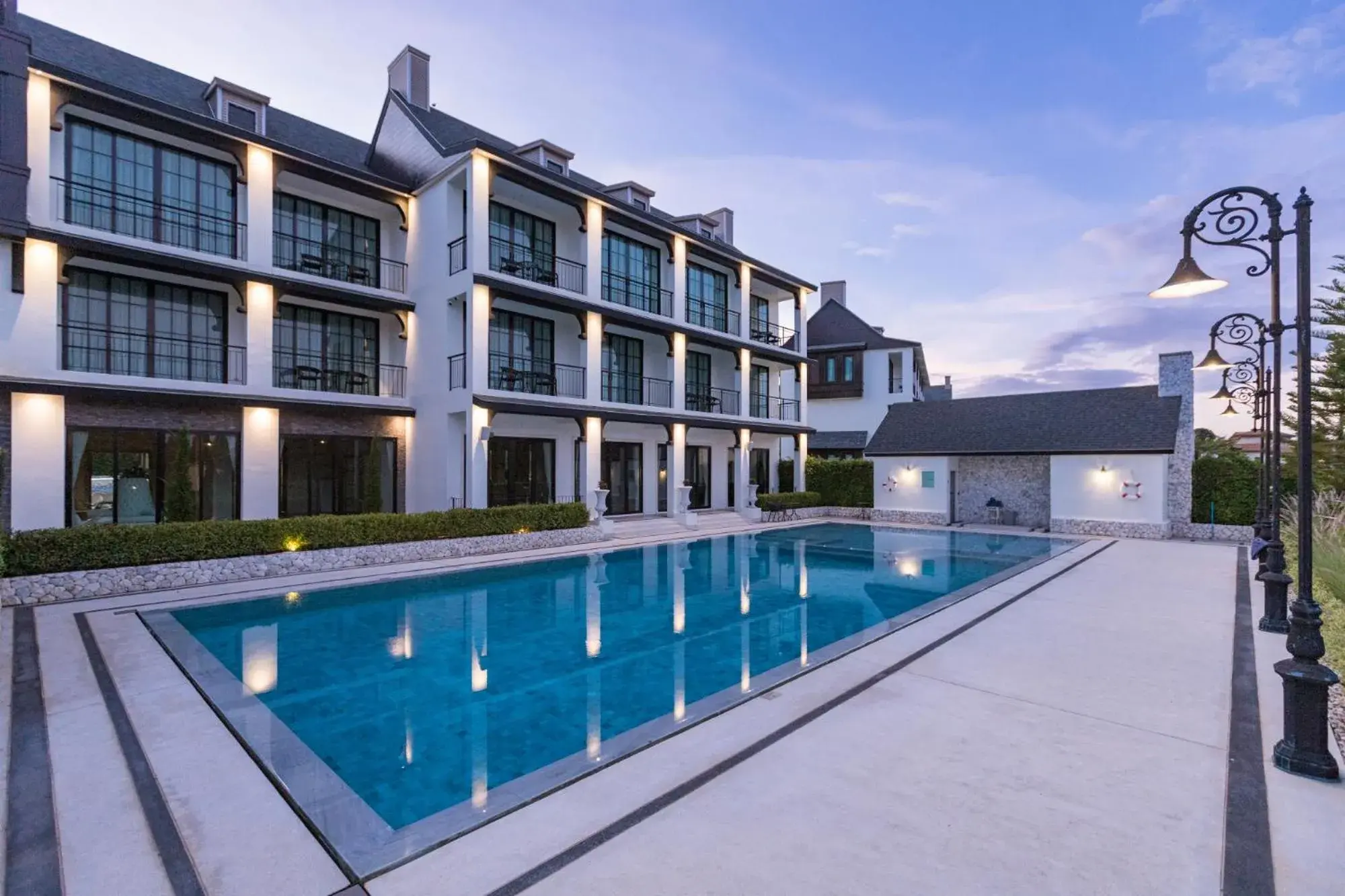 Pool view in Estella Khao Yai Pool view in Estella Khao Yai