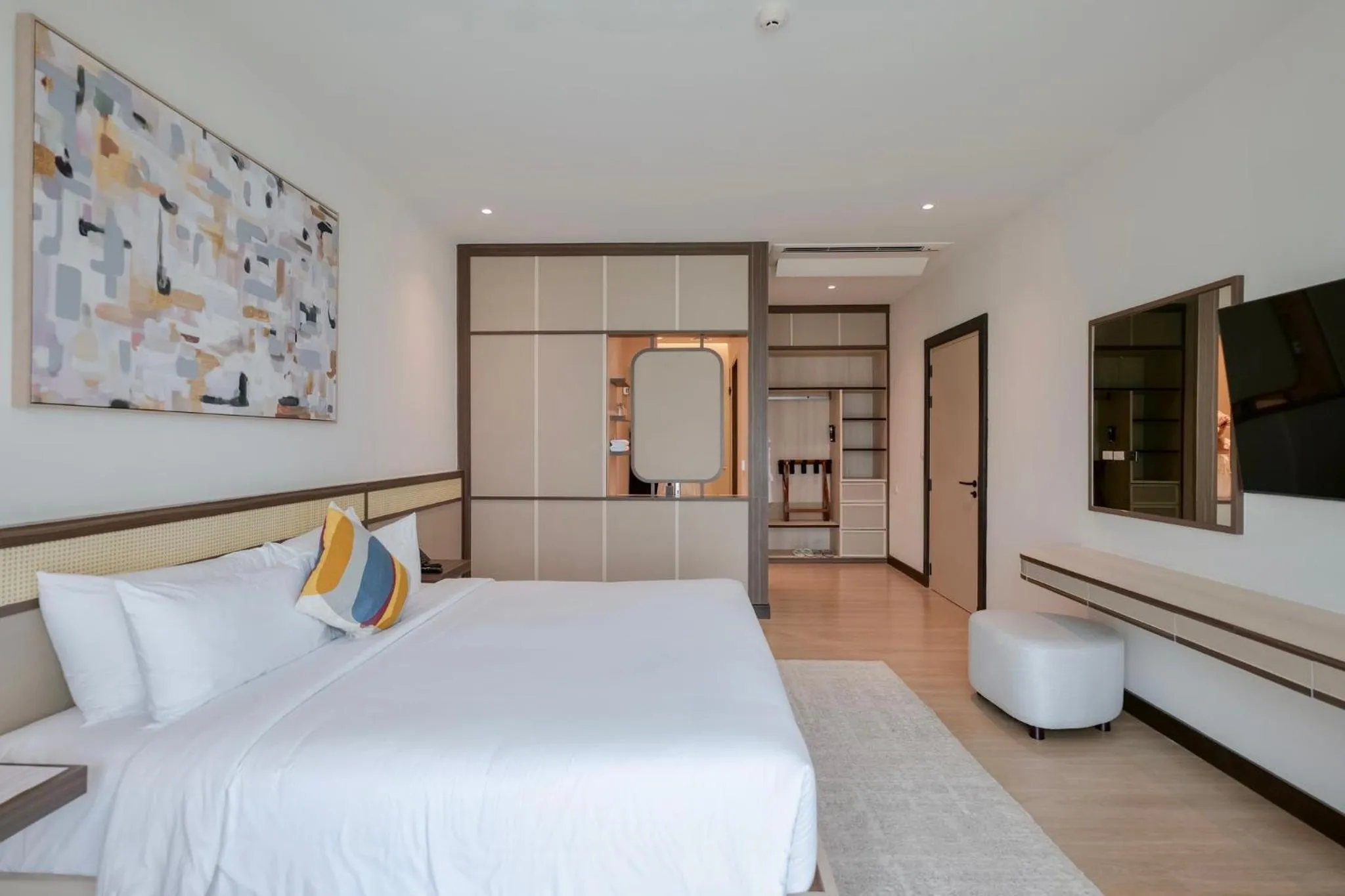 Bed in Estella Khao Yai