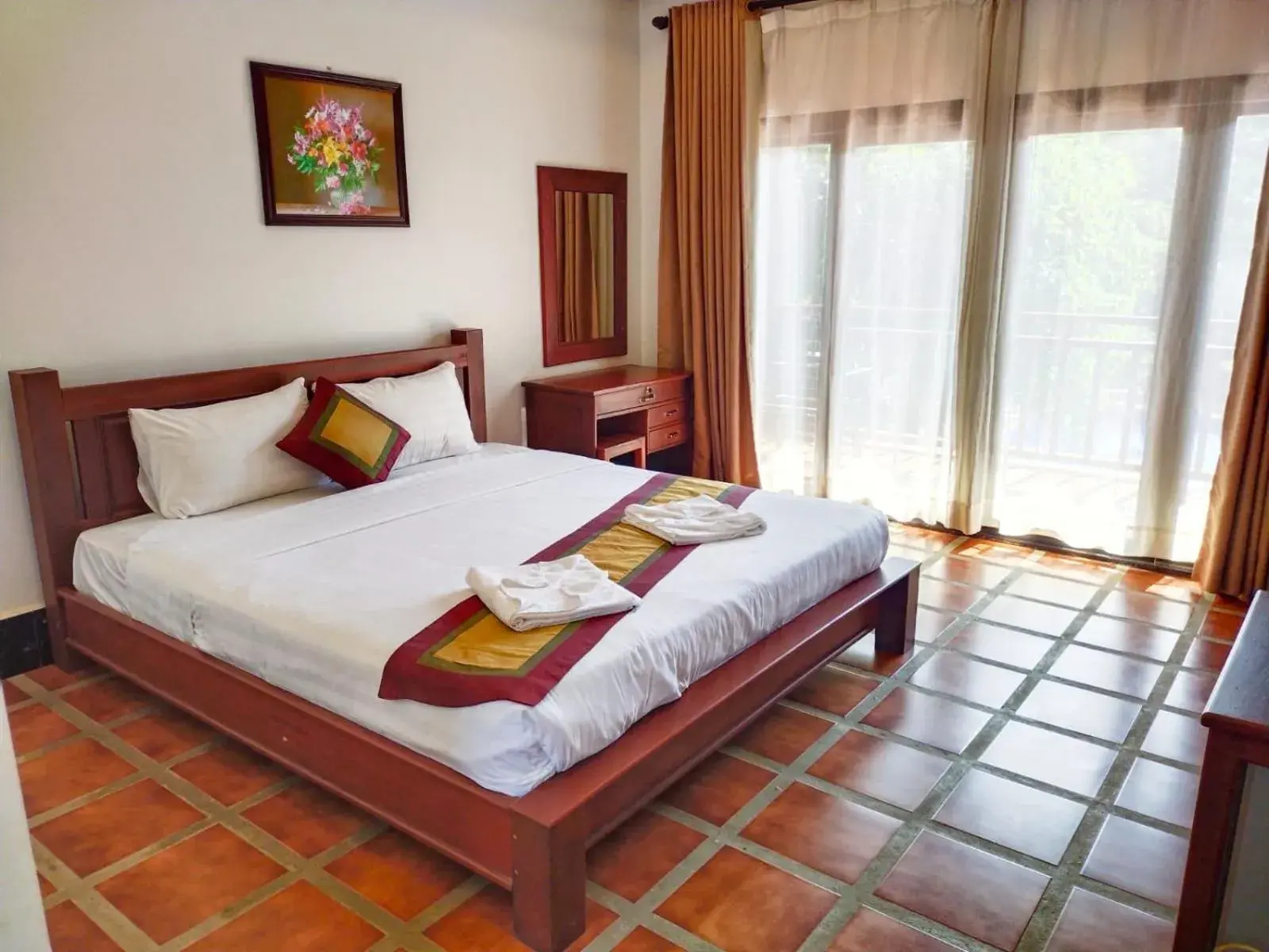 Bed in Vang Vieng Savanh Sunset View Resort Bed in Vang Vieng Savanh Sunset View Resort