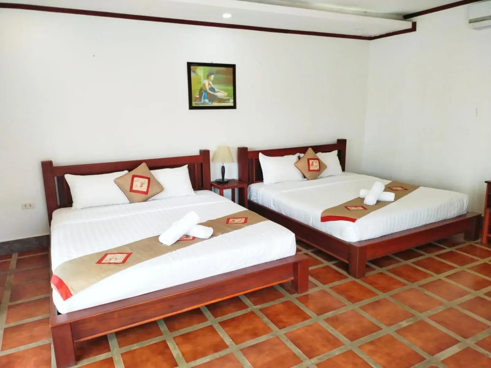 Bed in Vang Vieng Savanh Sunset View Resort Bed in Vang Vieng Savanh Sunset View Resort