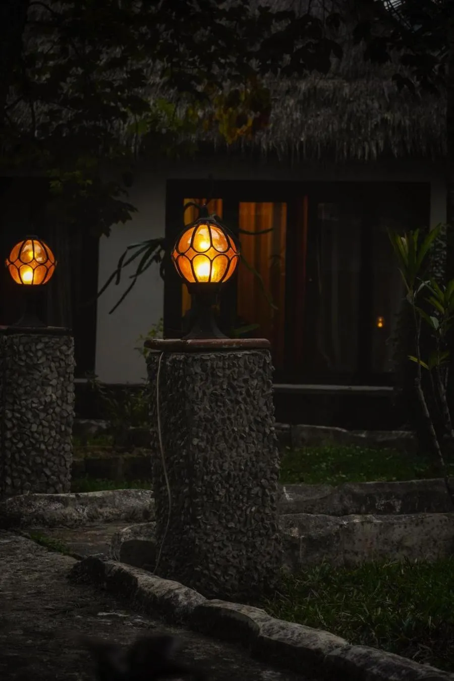 Night in Vang Vieng Savanh Sunset View Resort