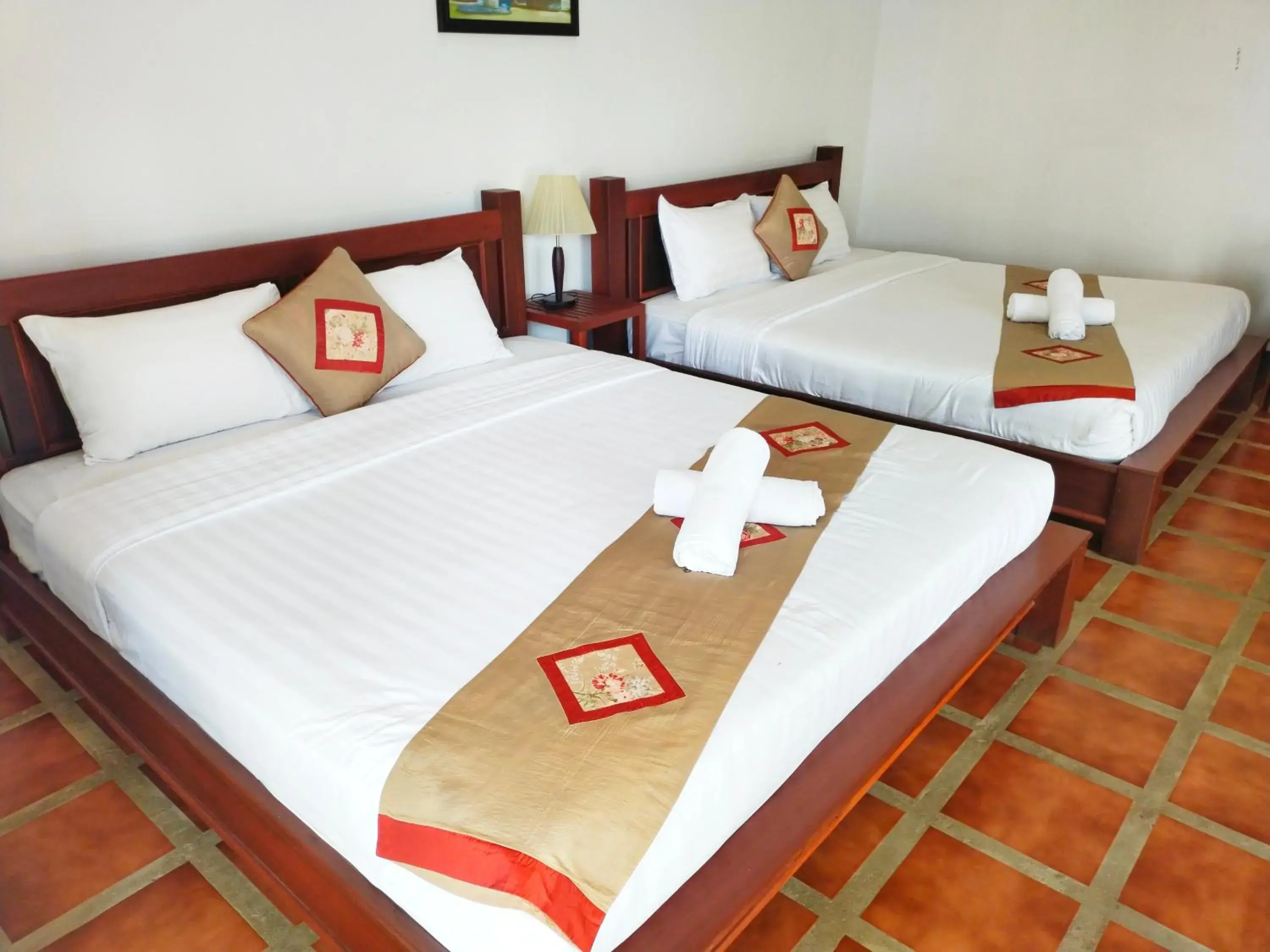 Bed in Vang Vieng Savanh Sunset View Resort Bed in Vang Vieng Savanh Sunset View Resort