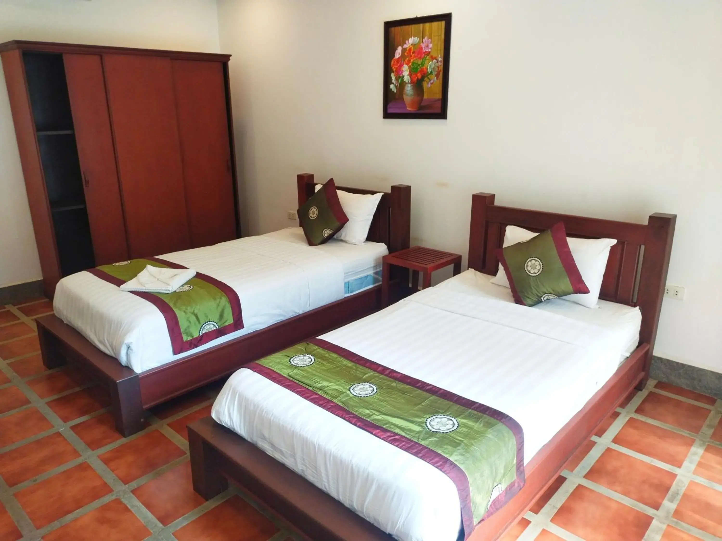 Bed in Vang Vieng Savanh Sunset View Resort Bed in Vang Vieng Savanh Sunset View Resort