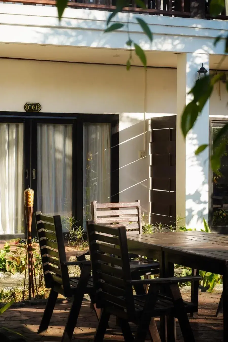 Seating area in Vang Vieng Savanh Sunset View Resort Seating area in Vang Vieng Savanh Sunset View Resort