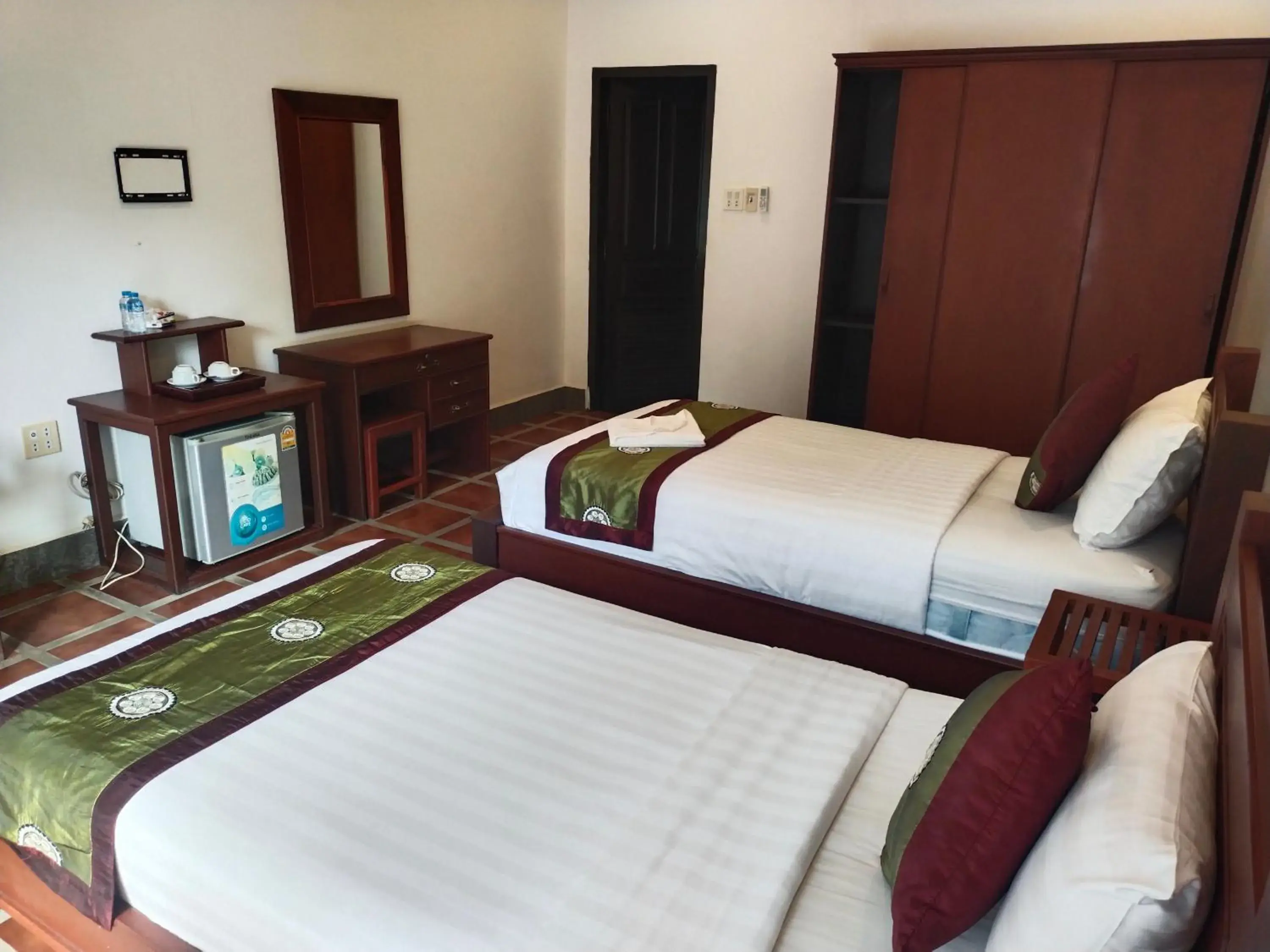 Bed in Vang Vieng Savanh Sunset View Resort Bed in Vang Vieng Savanh Sunset View Resort