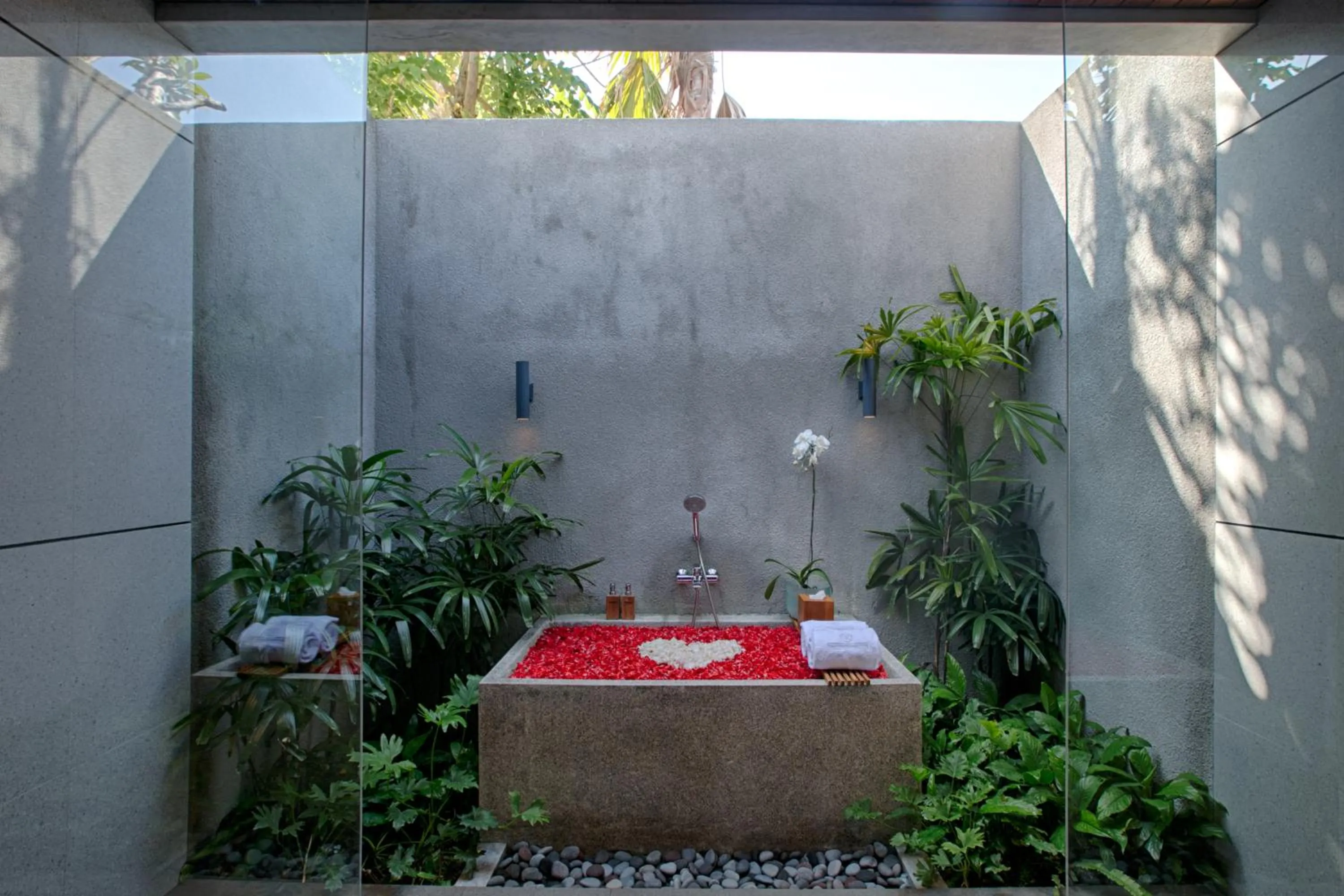 Bathroom in Taman Dharmawangsa Suites