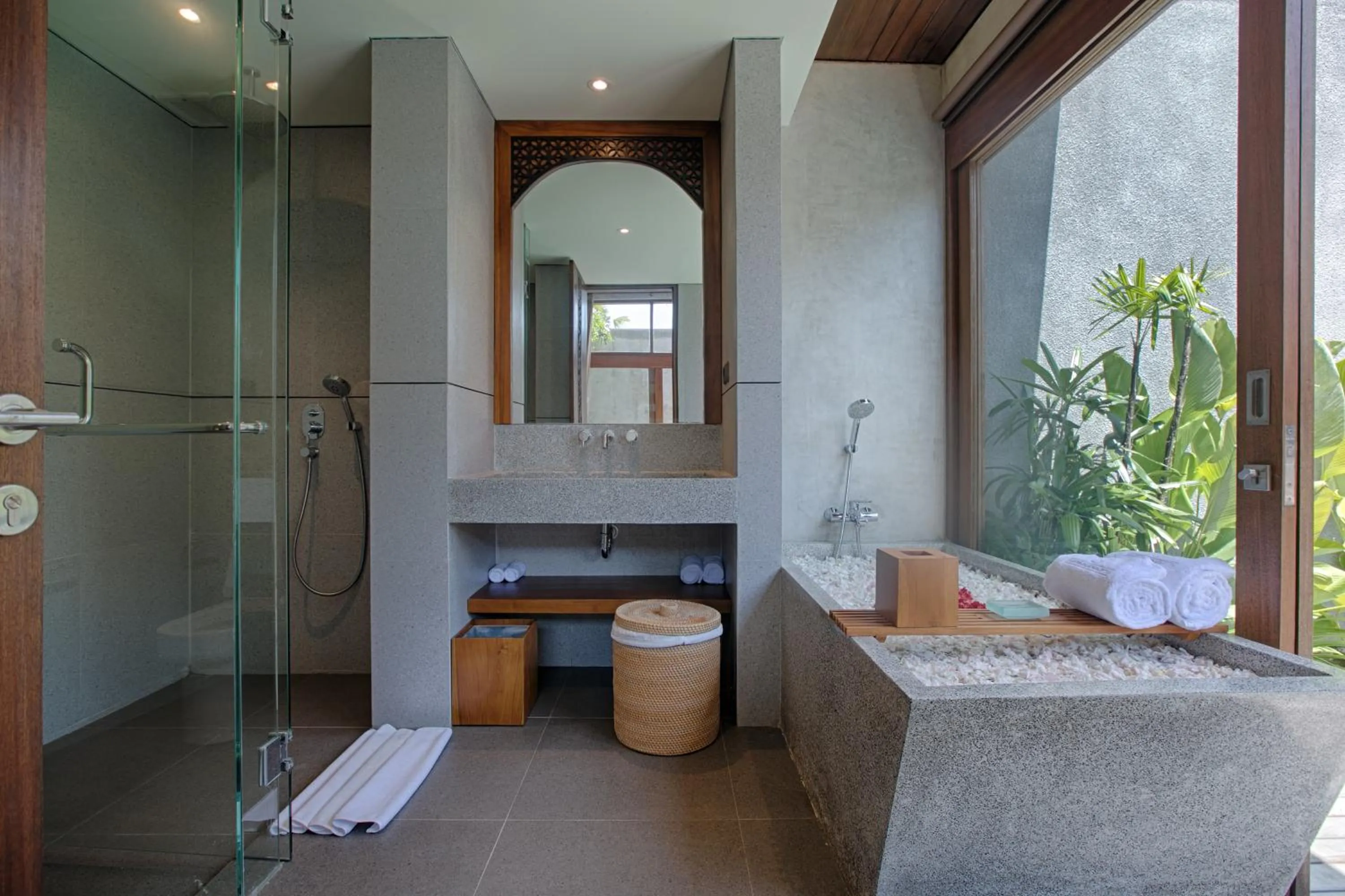 Bathroom in Taman Dharmawangsa Suites