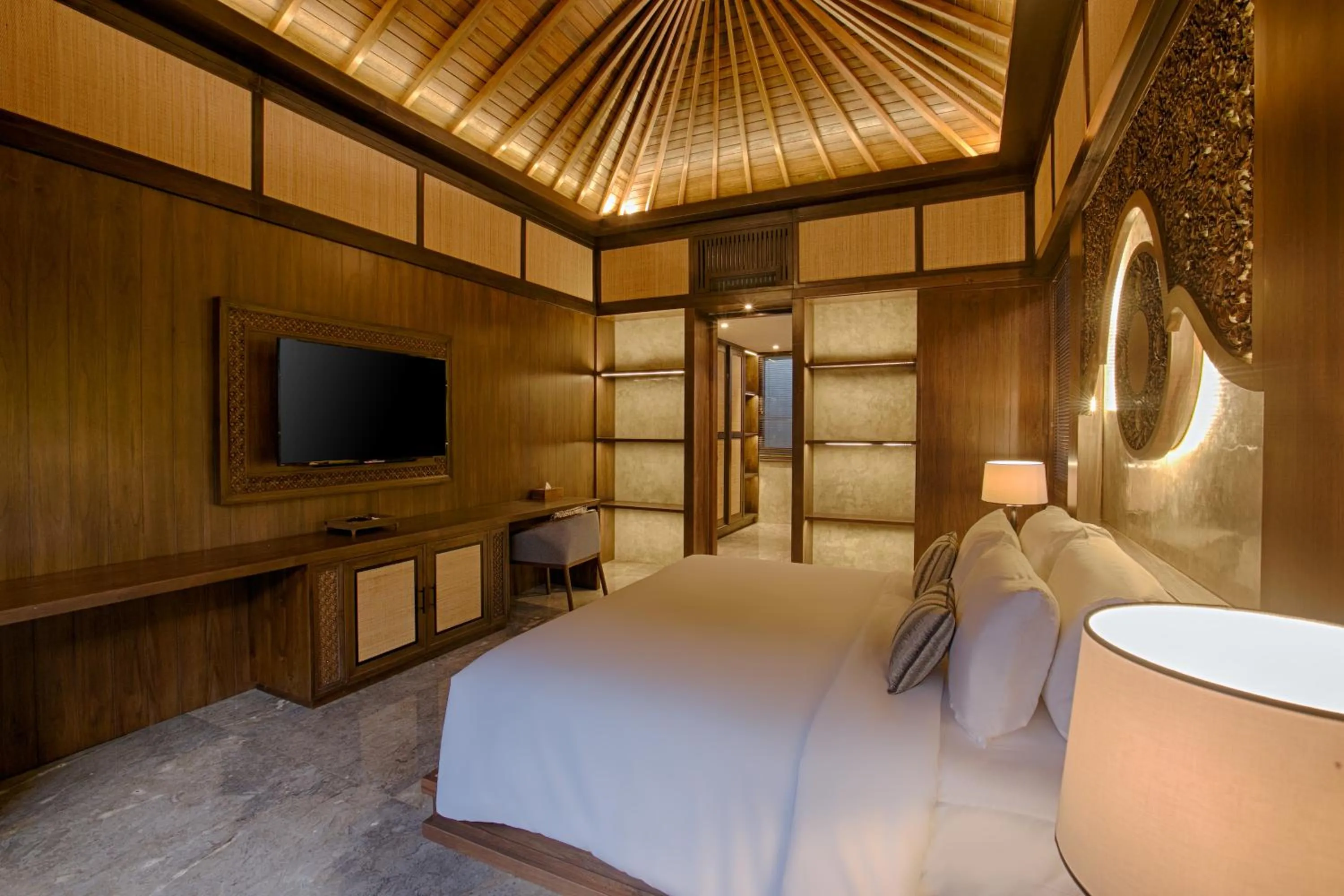 Bed in Taman Dharmawangsa Suites