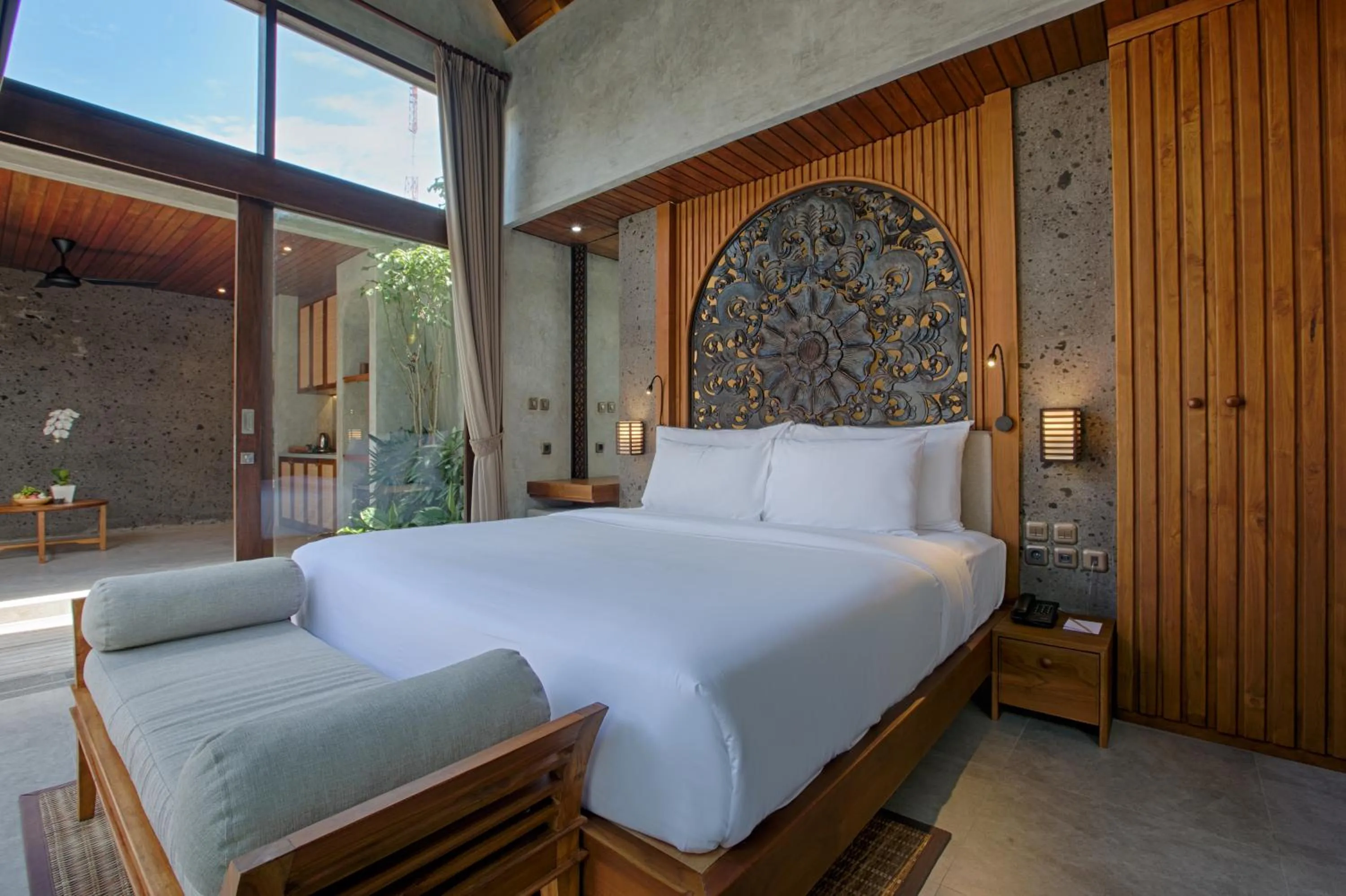 Bed in Taman Dharmawangsa Suites