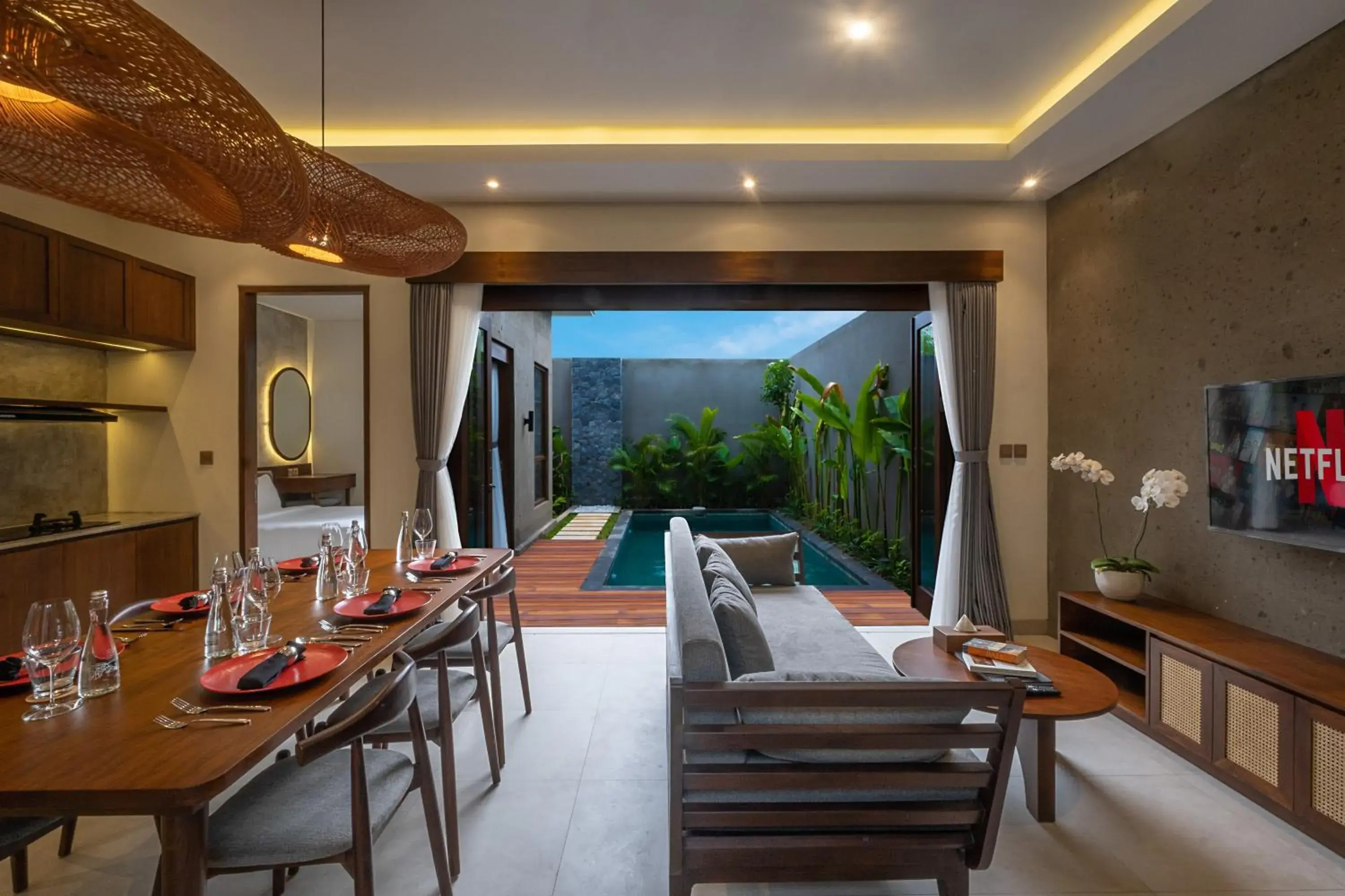 Living room in Taman Dharmawangsa Suites Living room in Taman Dharmawangsa Suites