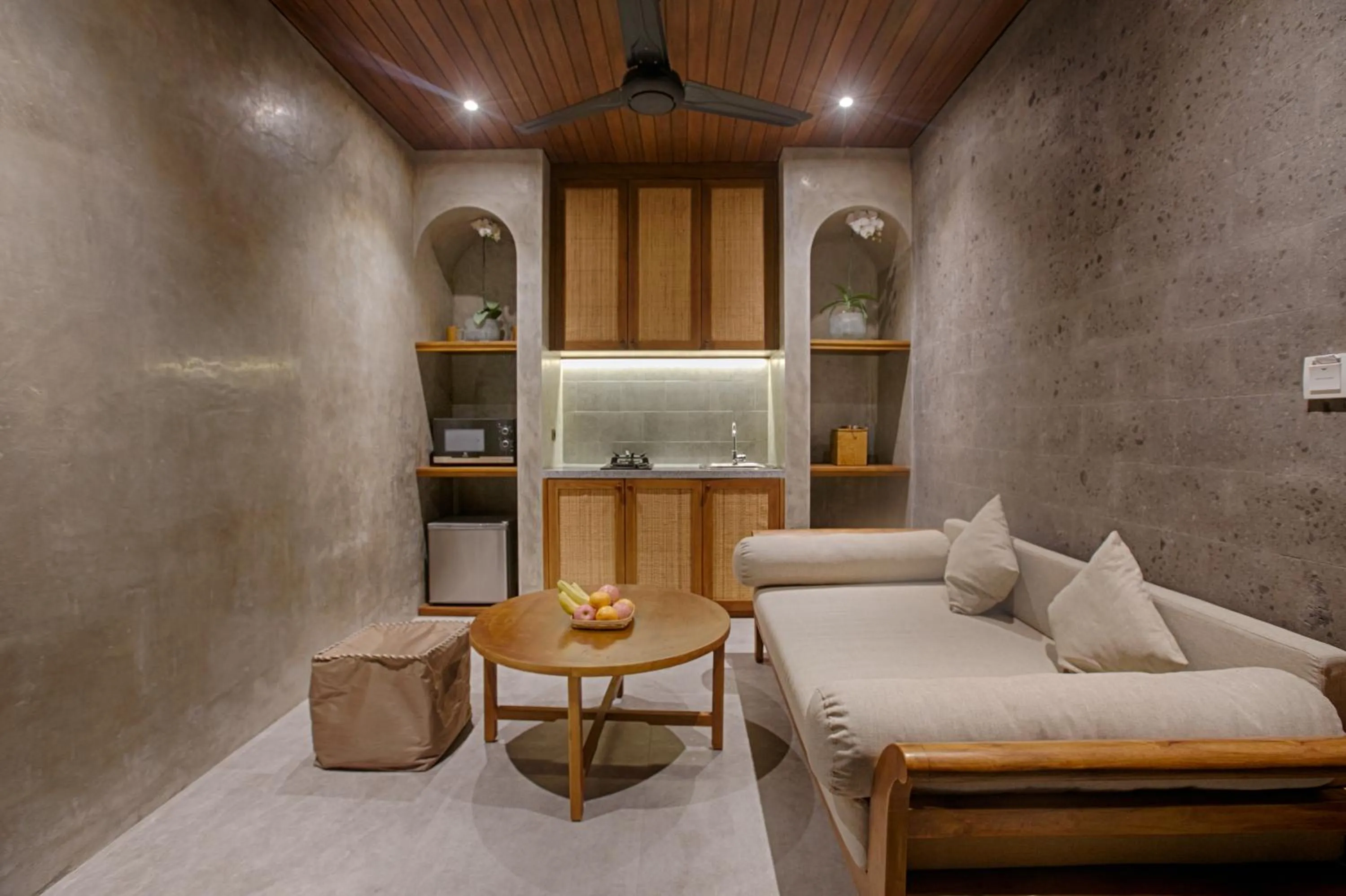 Living room in Taman Dharmawangsa Suites