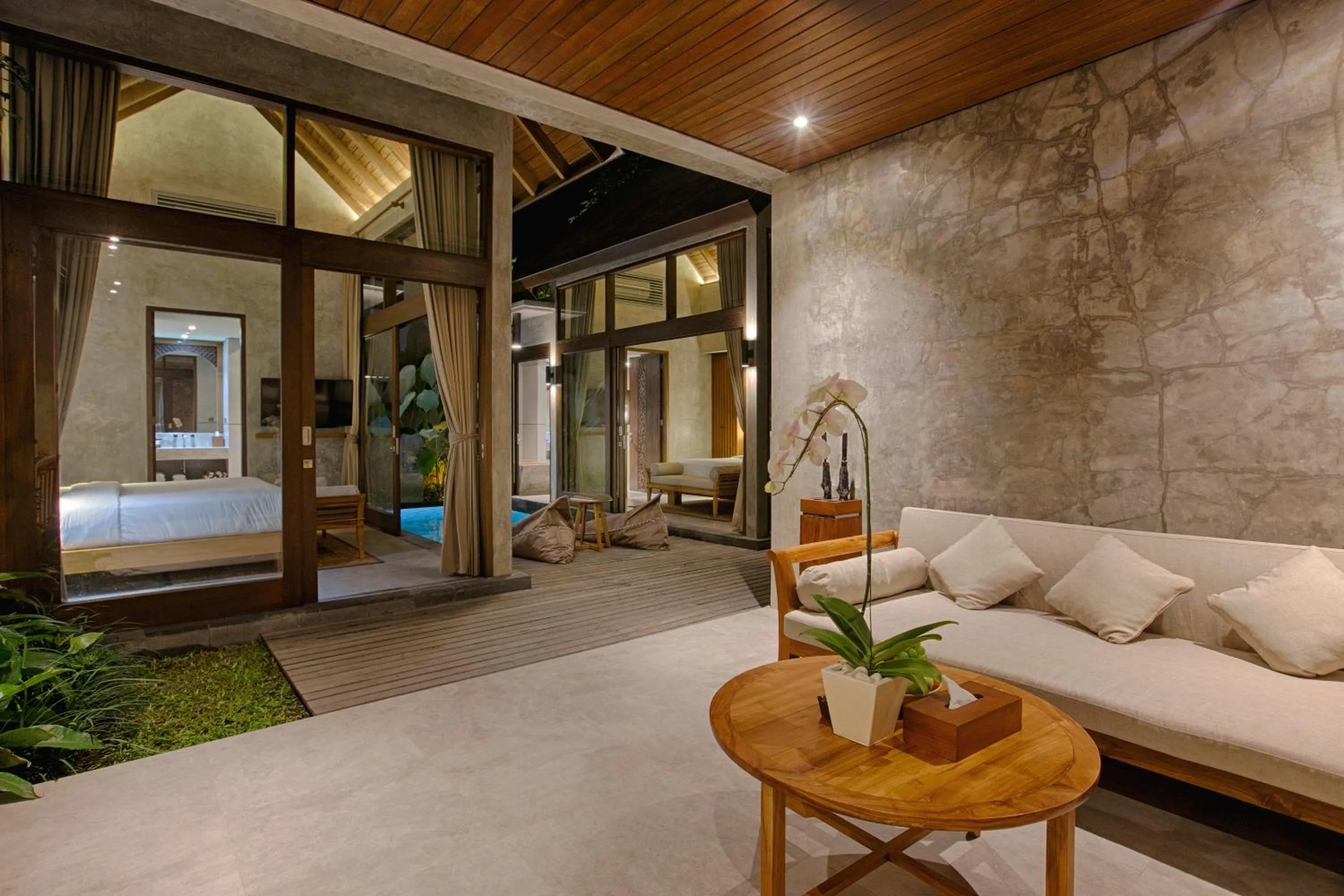 Living room in Taman Dharmawangsa Suites