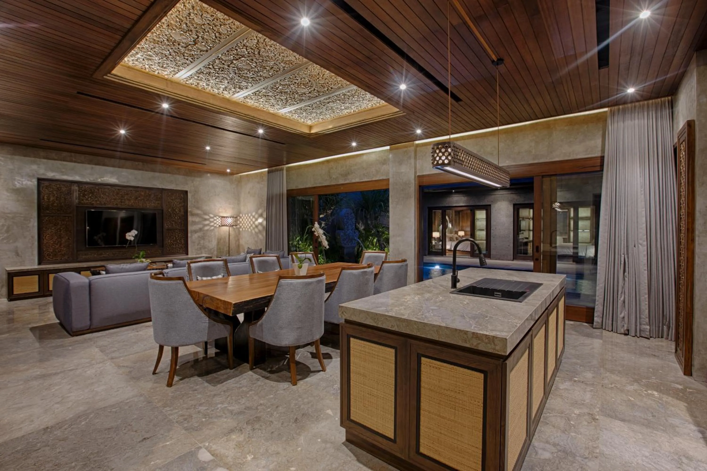 TV and multimedia in Taman Dharmawangsa Suites