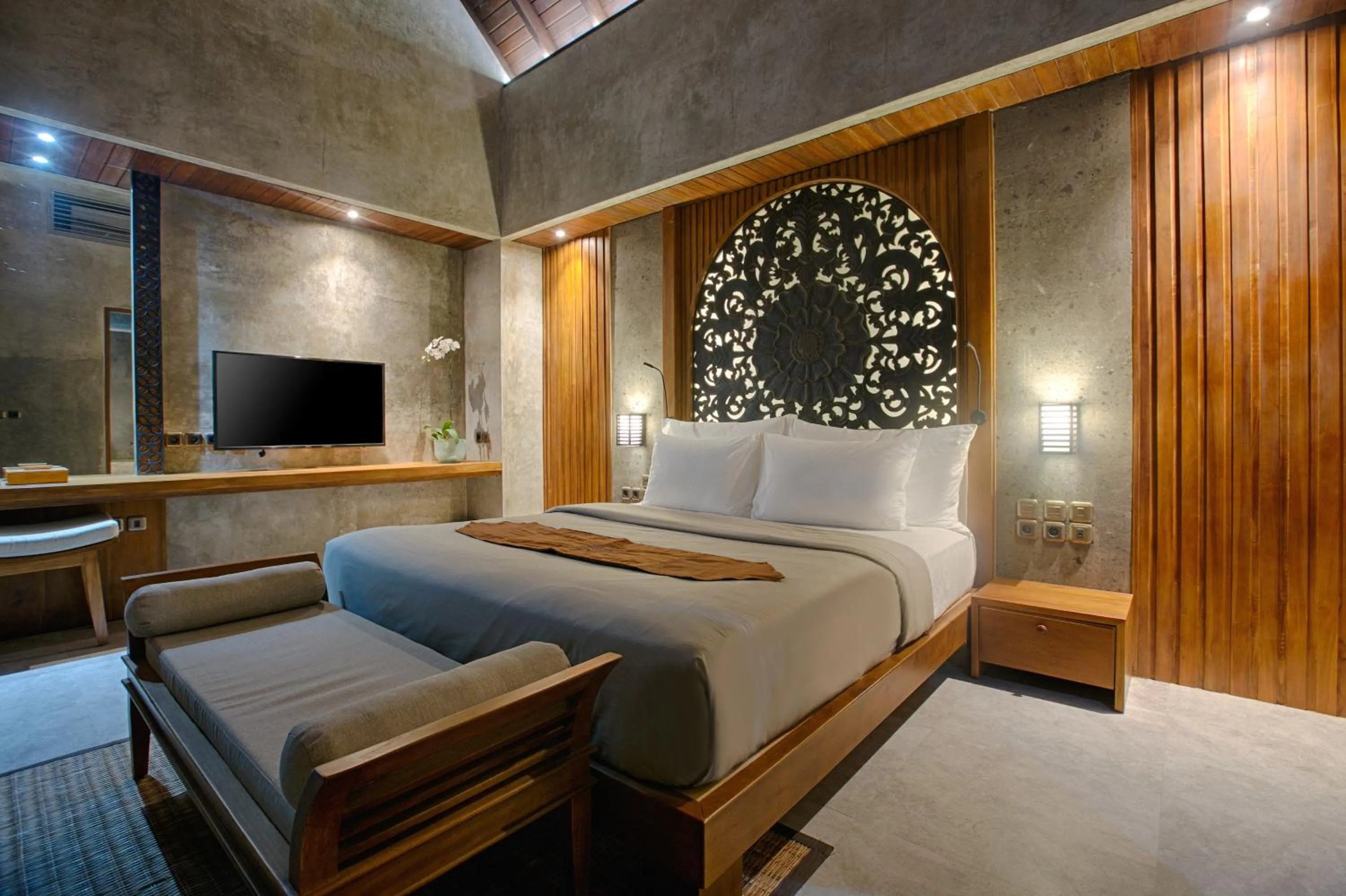 Bed in Taman Dharmawangsa Suites