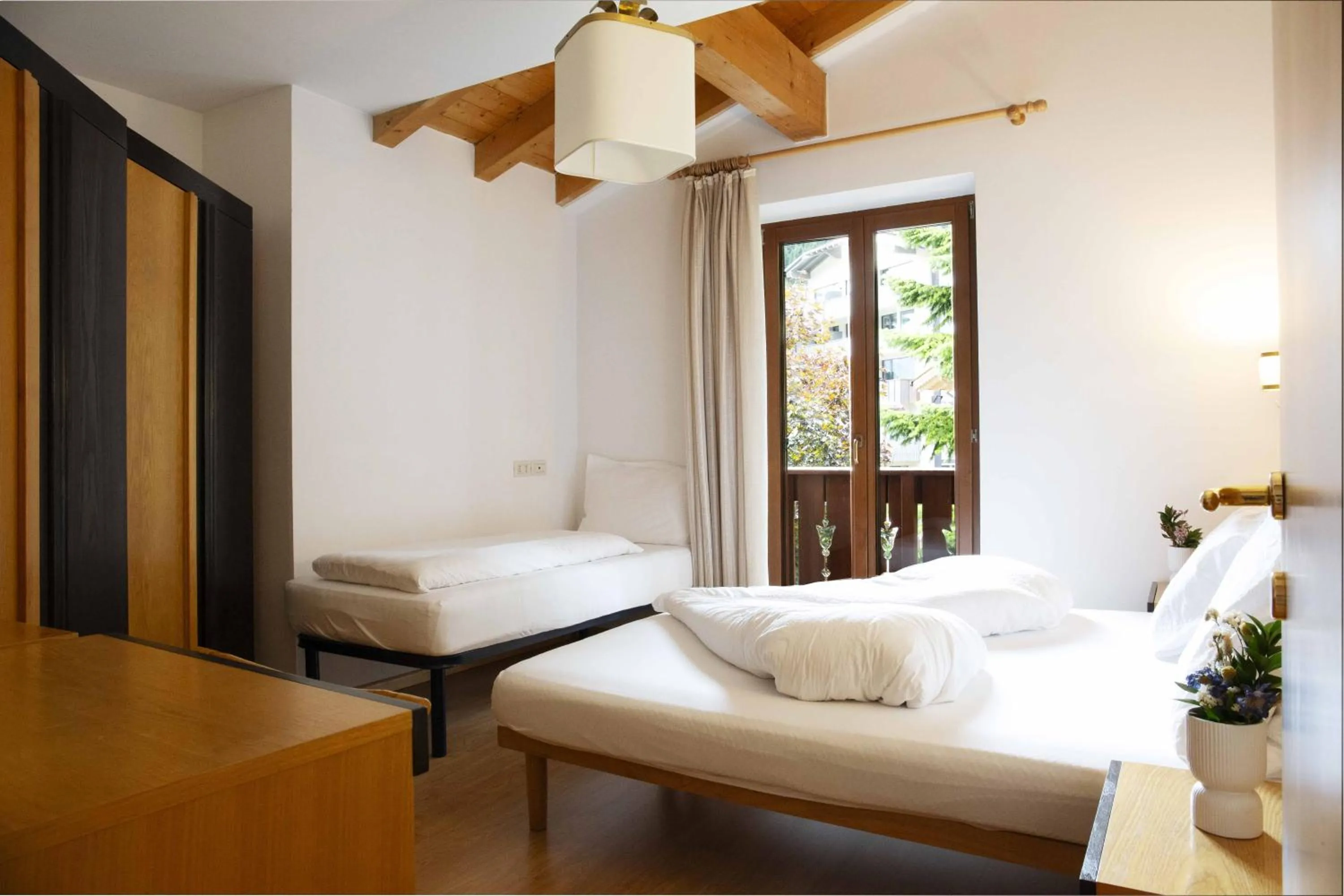 Bedroom, Bed in Hotel Bonapace ***S