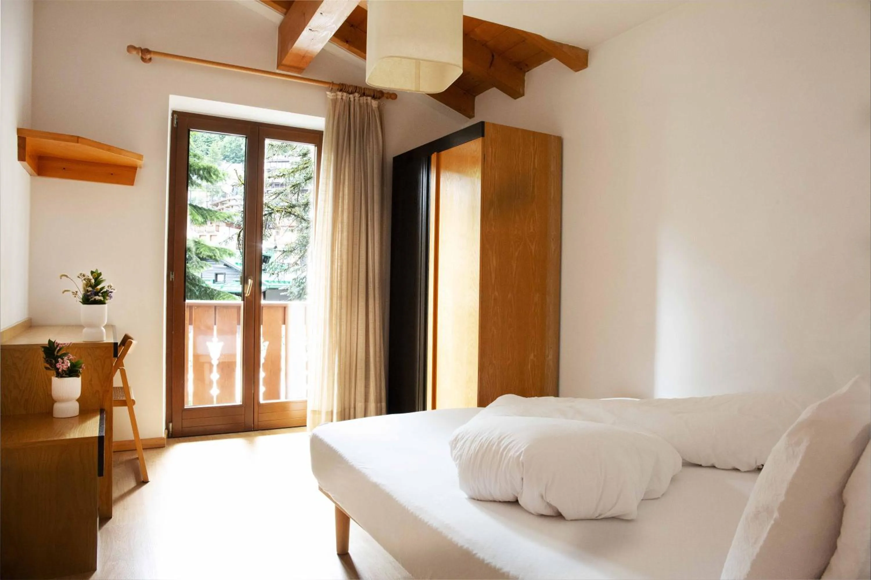 Bedroom, Bed in Hotel Bonapace ***S