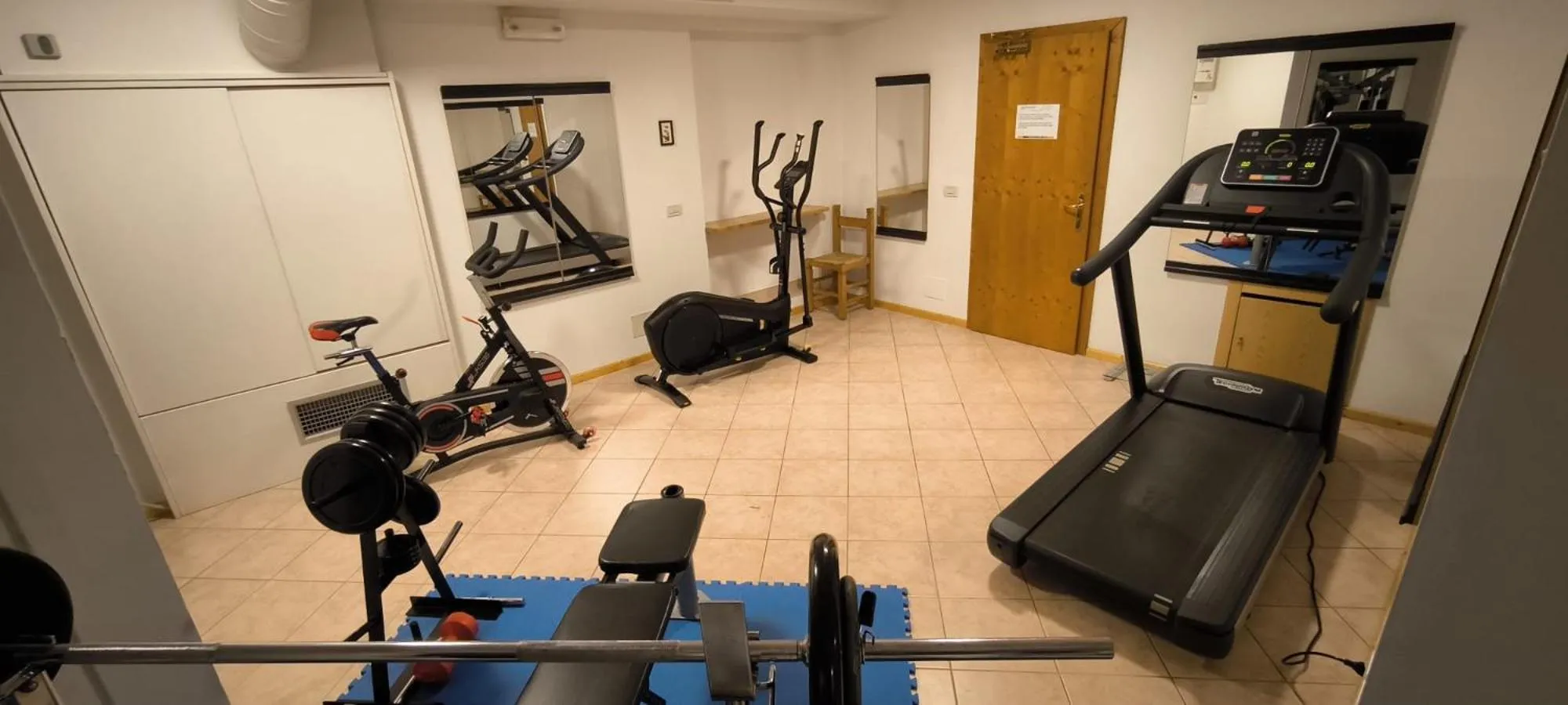 Fitness centre/facilities in Hotel Bonapace ***S