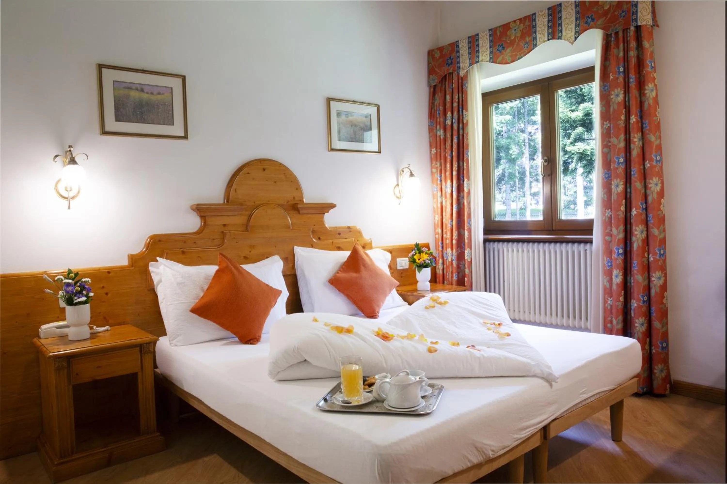 Bed in Hotel Bonapace ***S