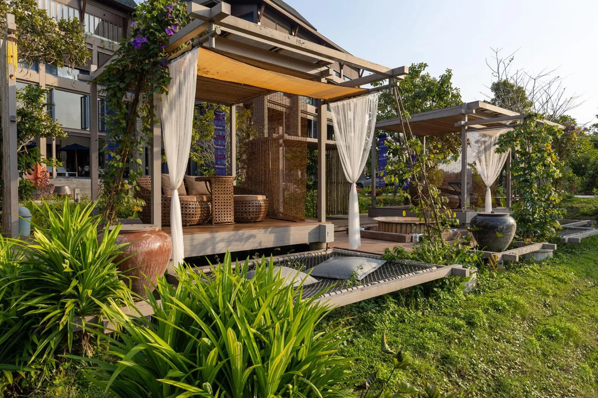 Garden view in Yatika Boutique Chiang Dao